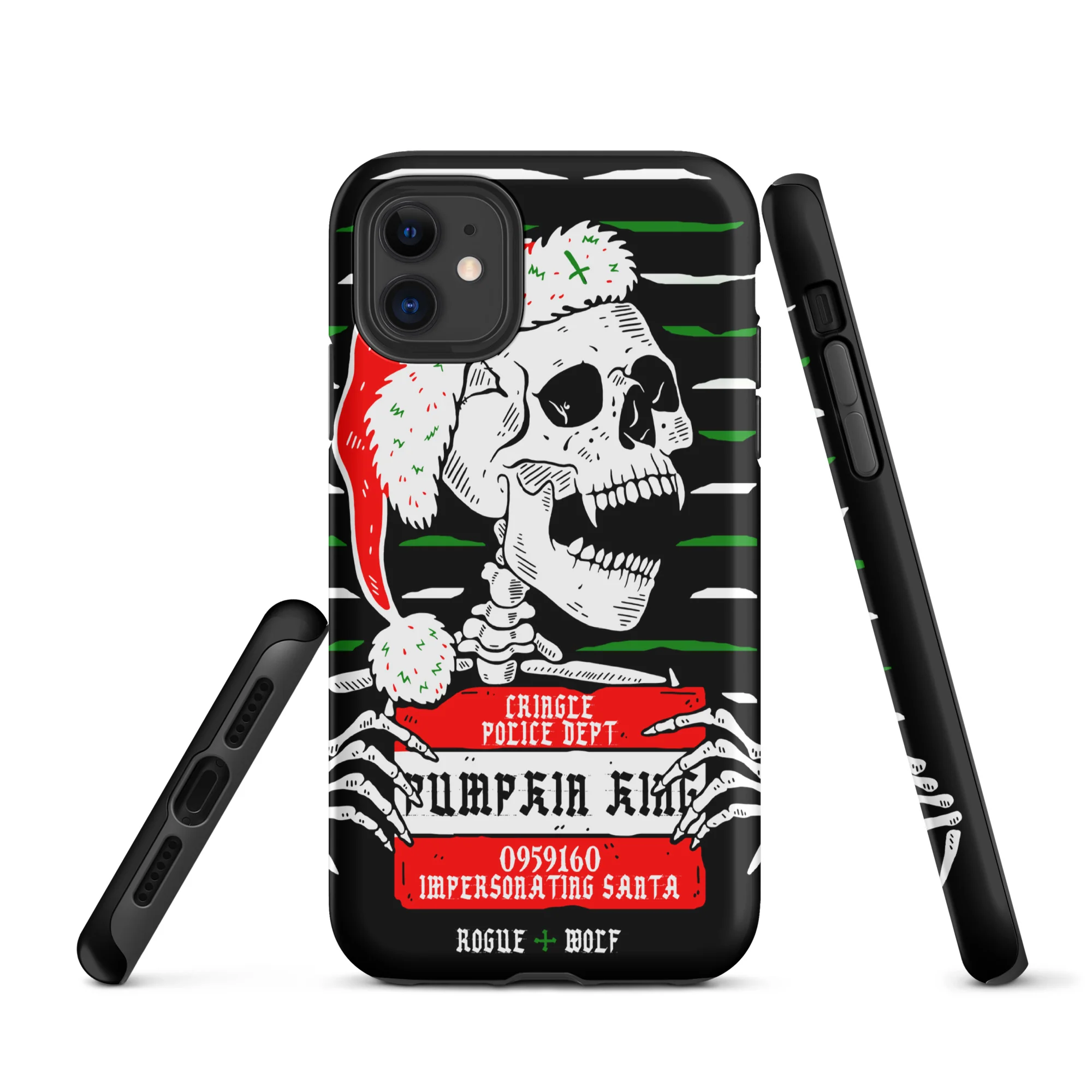 Pumpkin King Tough Phone Case for iPhone - Image 3