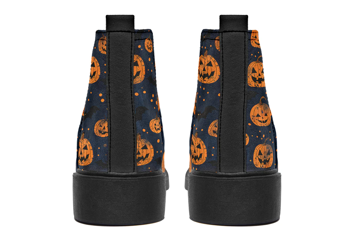 Pumpkin Party Chelsea Boots - Image 5