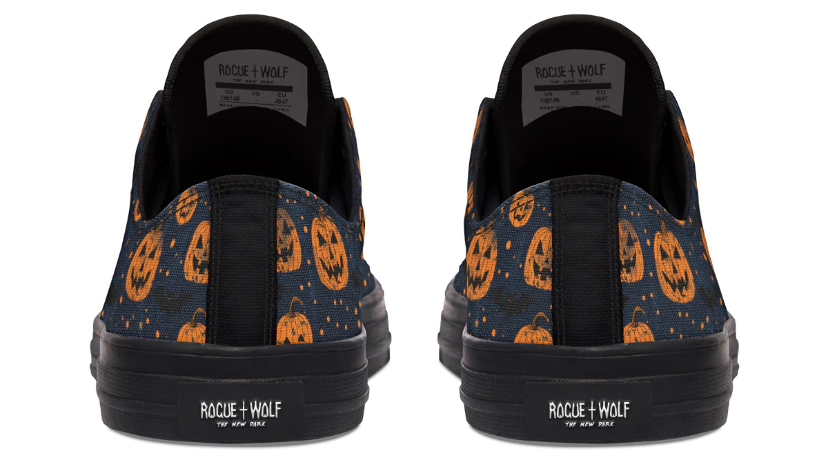 Pumpkin Party Low Tops - Image 8