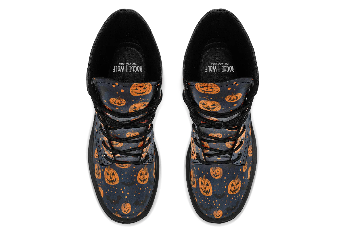 Pumpkin Party Platform Boots - Image 8
