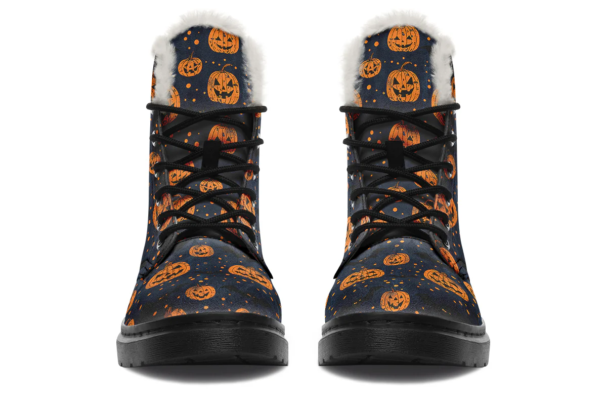 Pumpkin Party Winter Boots - Image 3