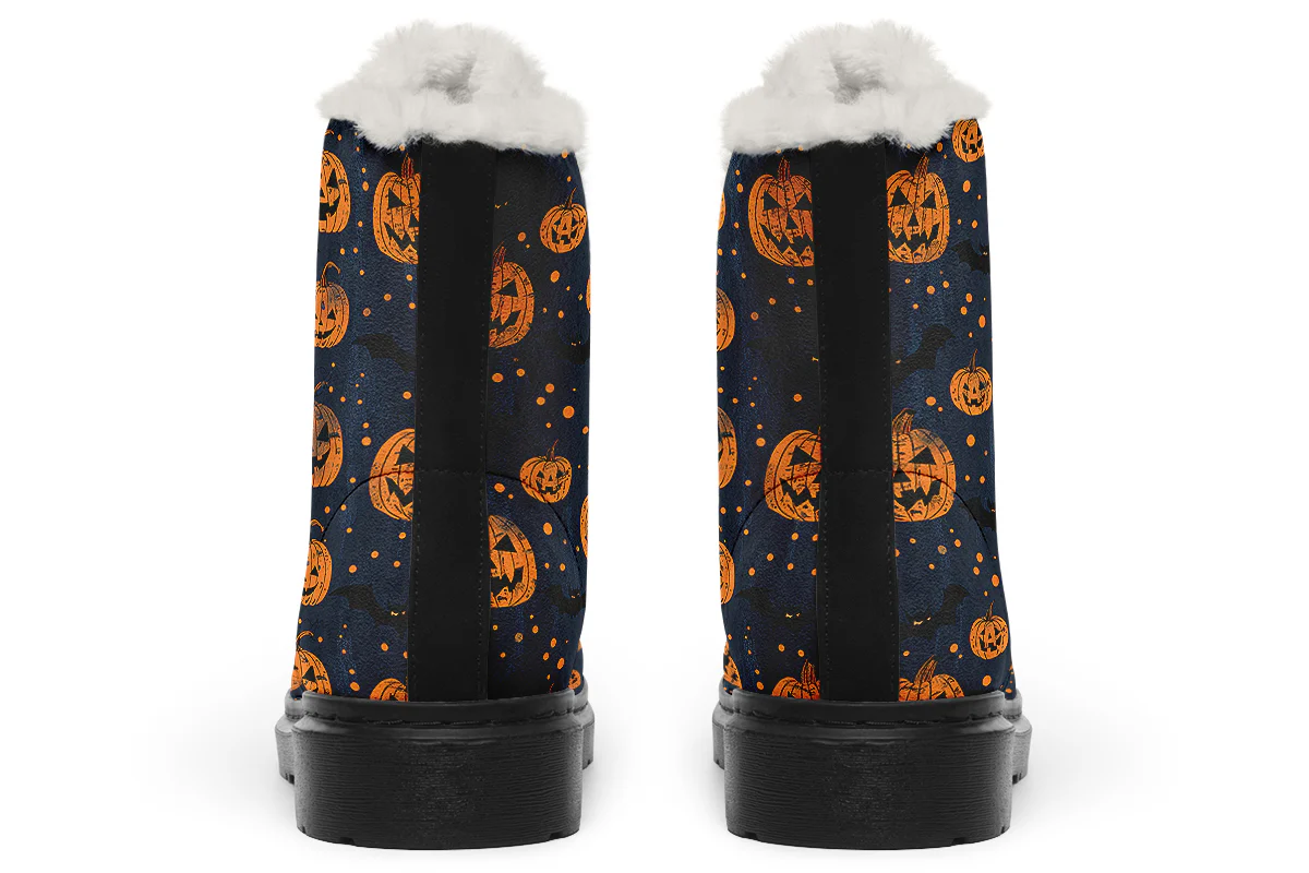 Pumpkin Party Winter Boots - Image 4