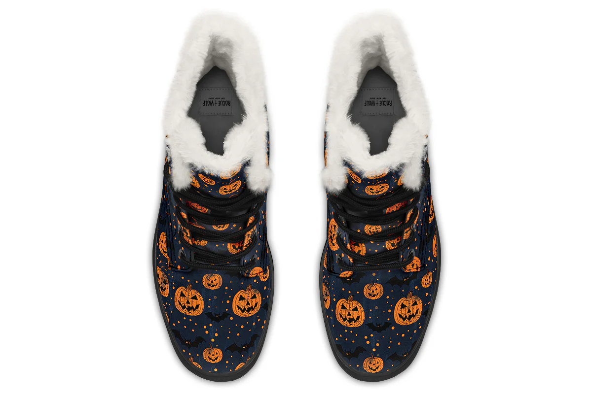 Pumpkin Party Winter Boots - Image 7