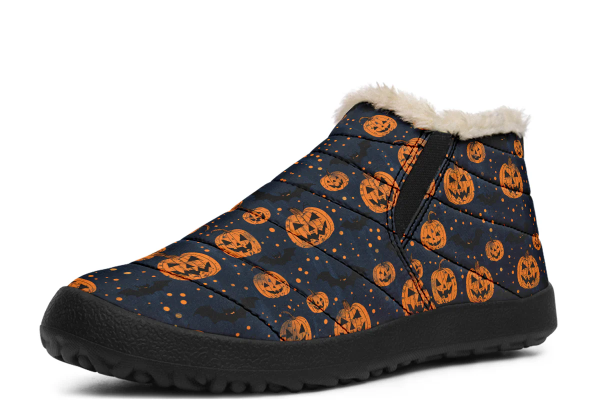 Pumpkin Party Winter Sneakers - Image 2