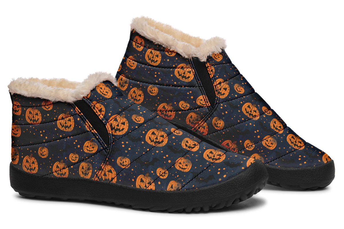 Pumpkin Party Winter Sneakers - Image 6