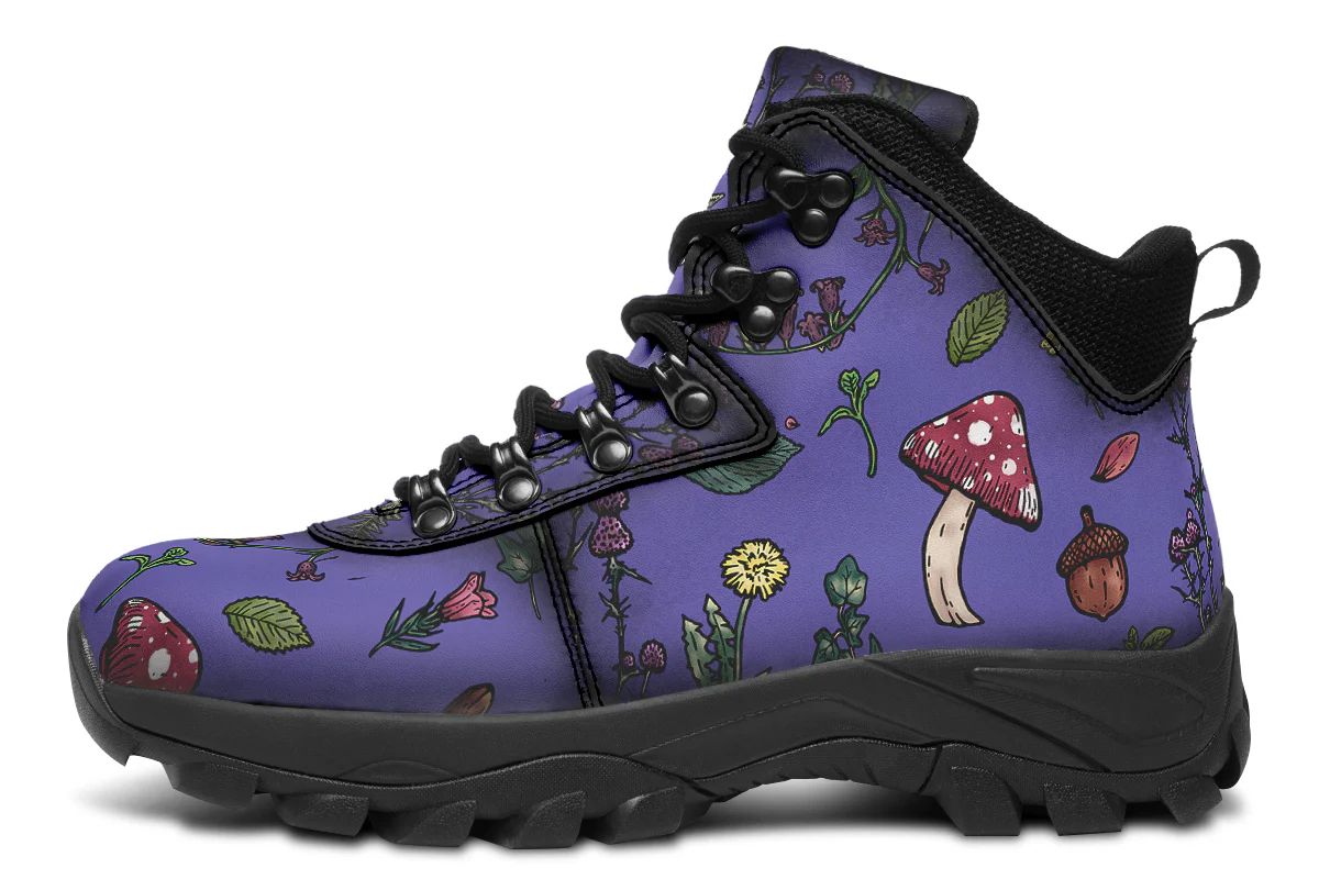Purple Herbology Outdoor Boots