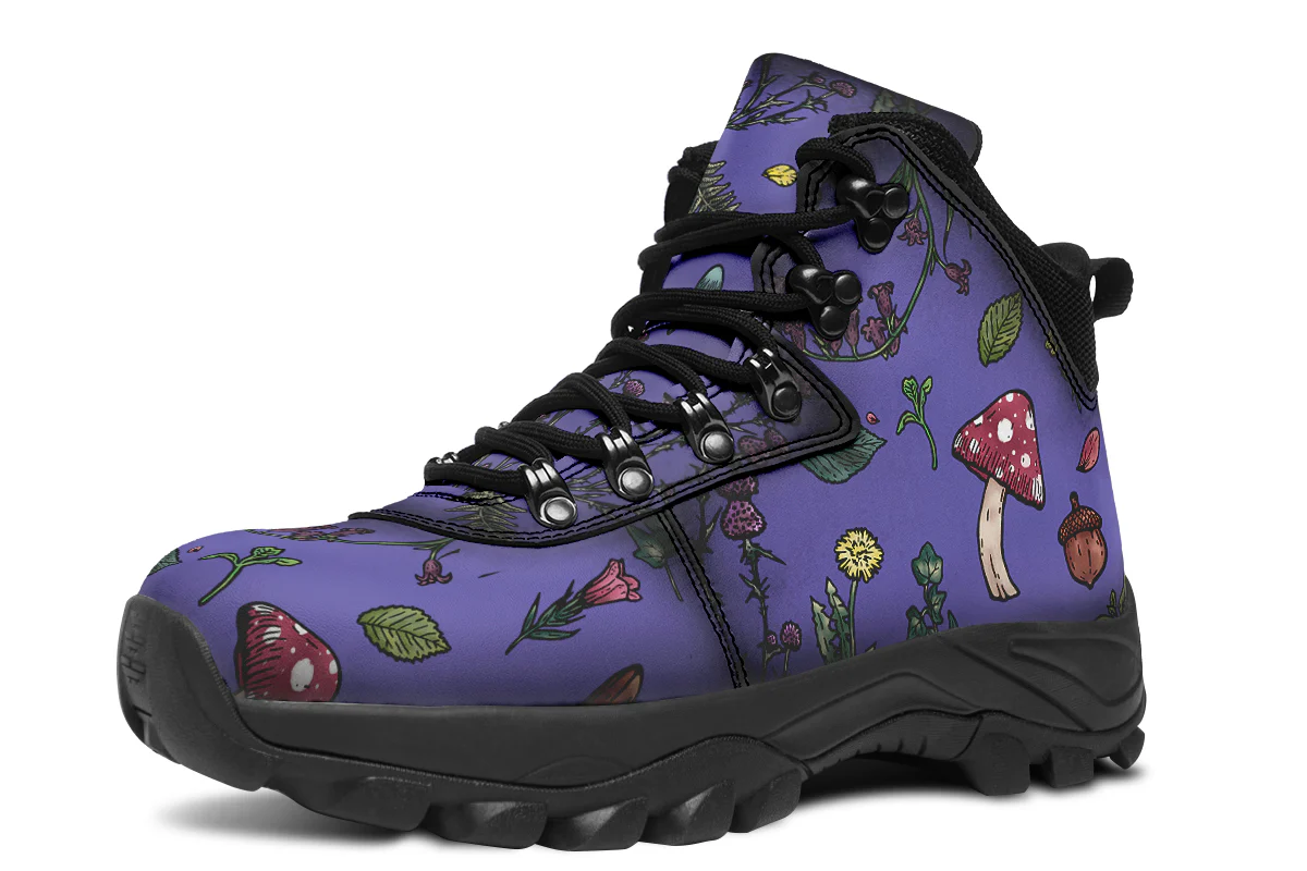 Purple Herbology Outdoor Boots - Image 2