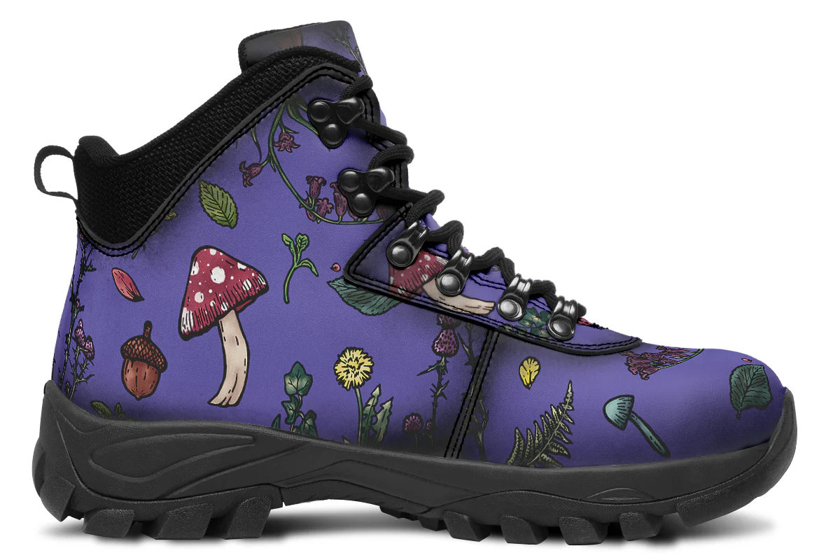 Purple Herbology Outdoor Boots - Image 3