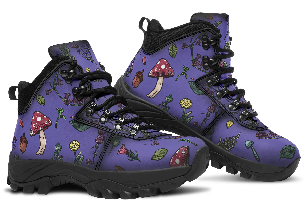 Purple Herbology Outdoor Boots - Image 7