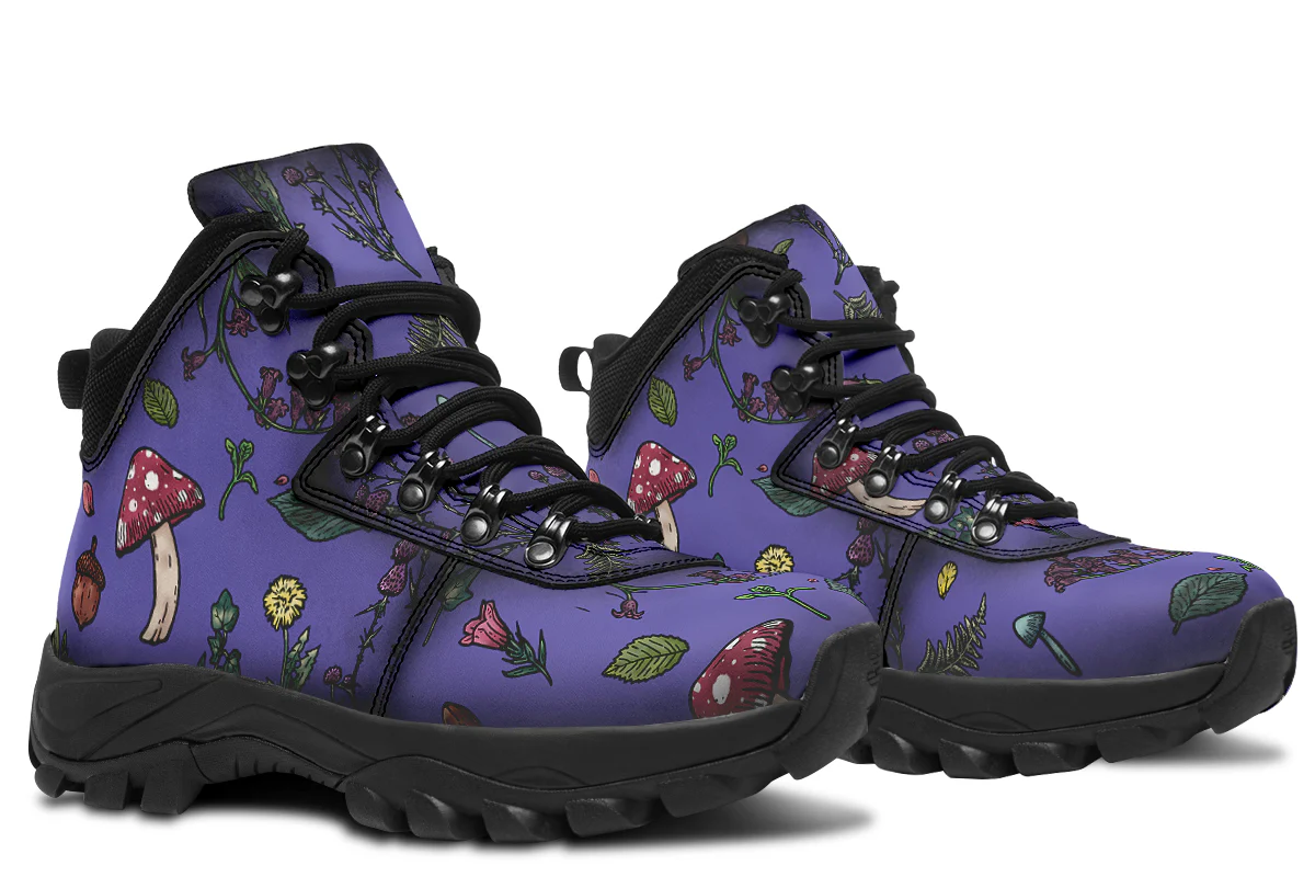 Purple Herbology Outdoor Boots - Image 8