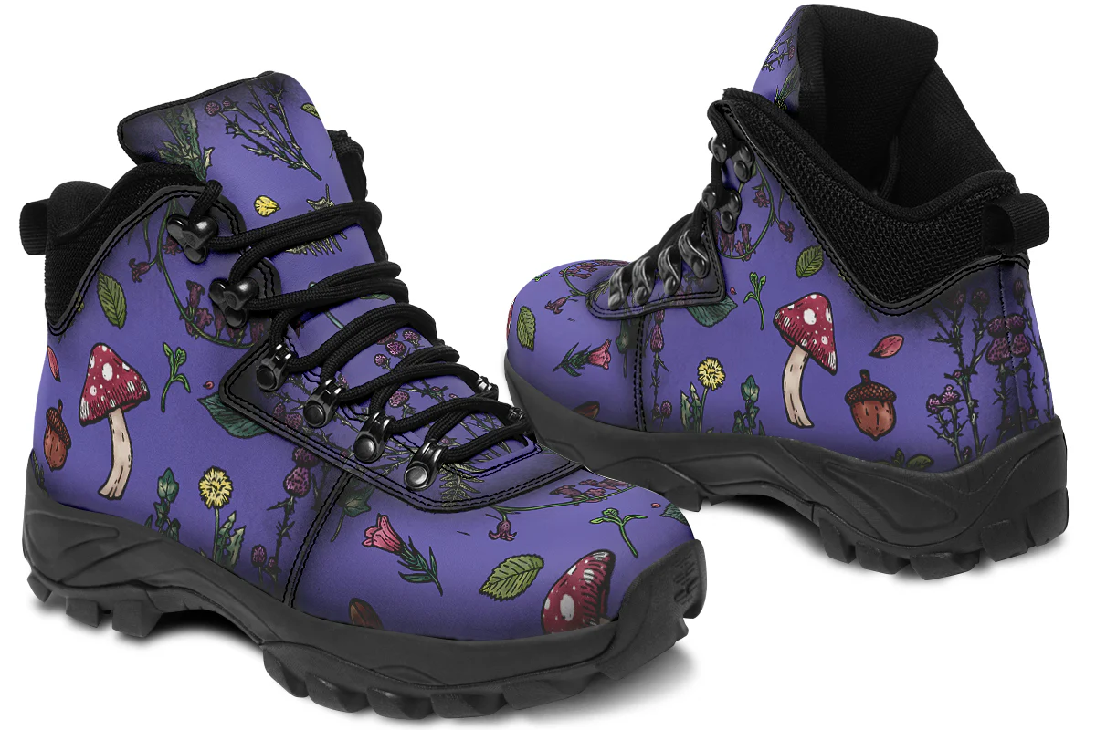 Purple Herbology Outdoor Boots - Image 9