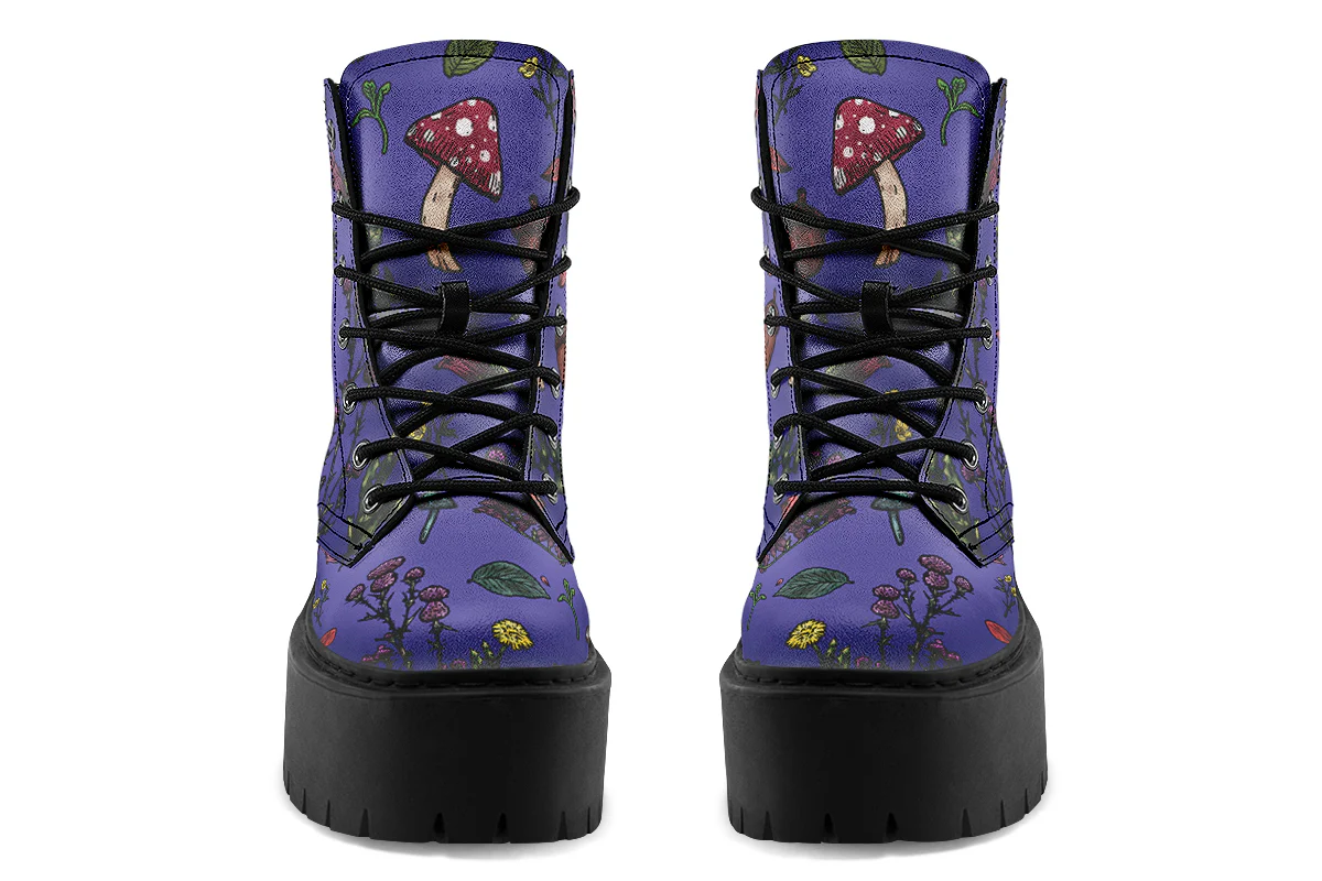 Purple Herbology Platform Boots - Image 7