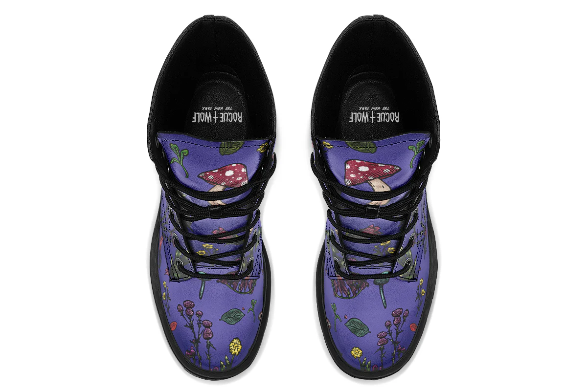 Purple Herbology Platform Boots - Image 8