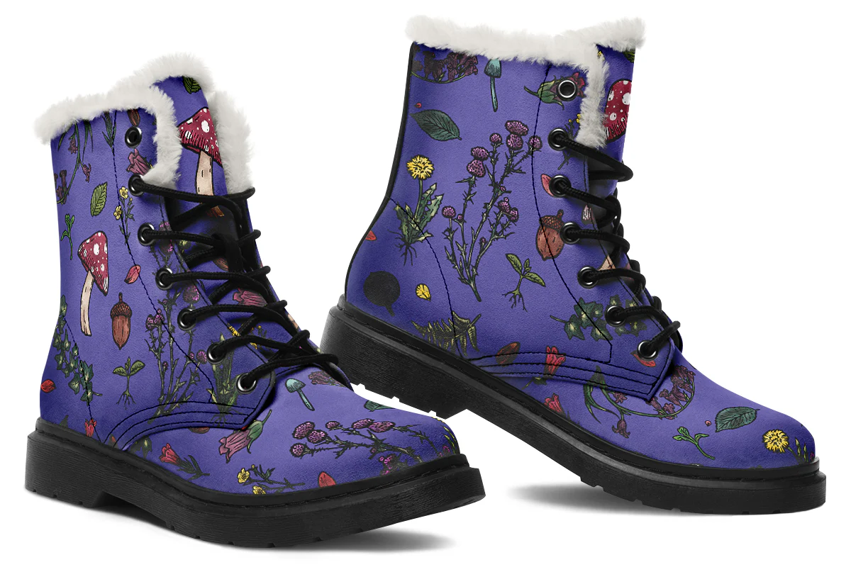 Purple Herbology Winter Boots - Image 5