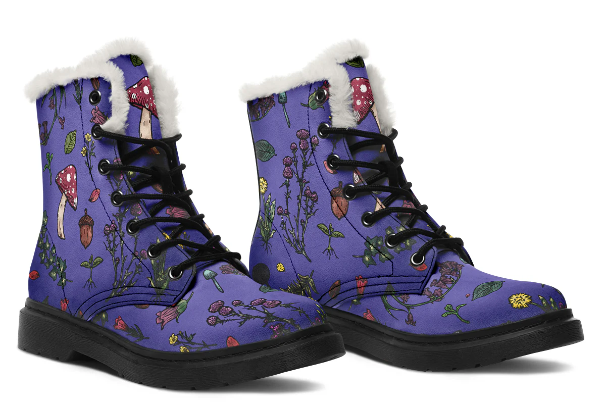 Purple Herbology Winter Boots - Image 6