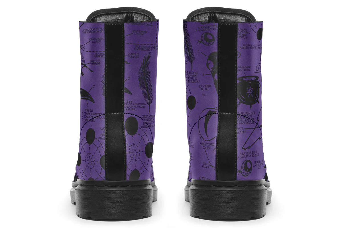 Purple Raven Study Boots - Image 7