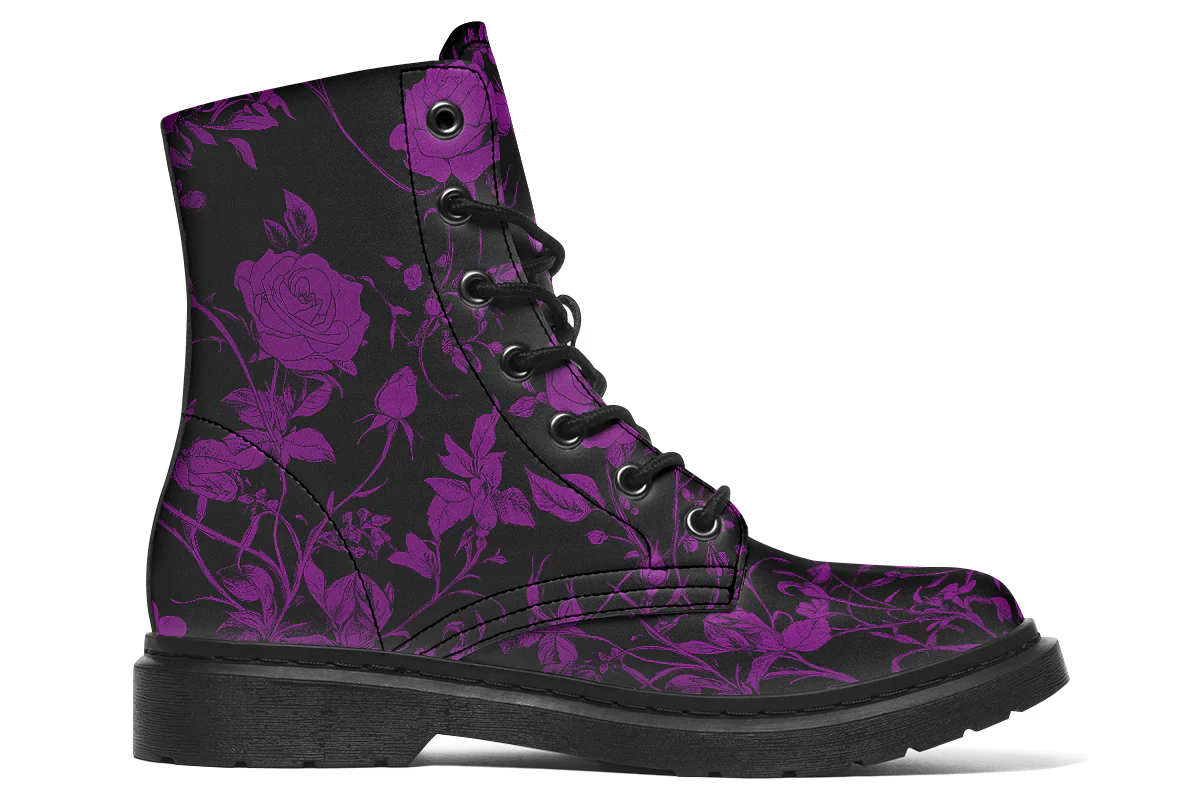 Purple Rose Romance Boots - Image 3