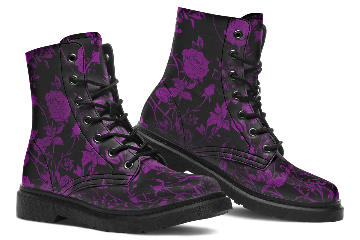 Purple Rose Romance Boots - Image 5
