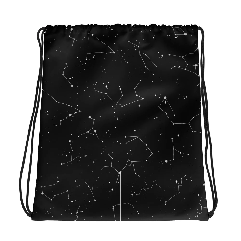 Purr Nebula Drawstring Bag - Image 3
