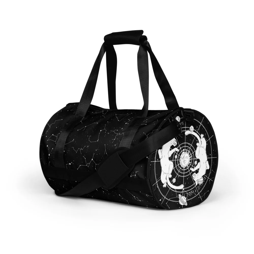 Purr Nebula Gym Bag - Image 8