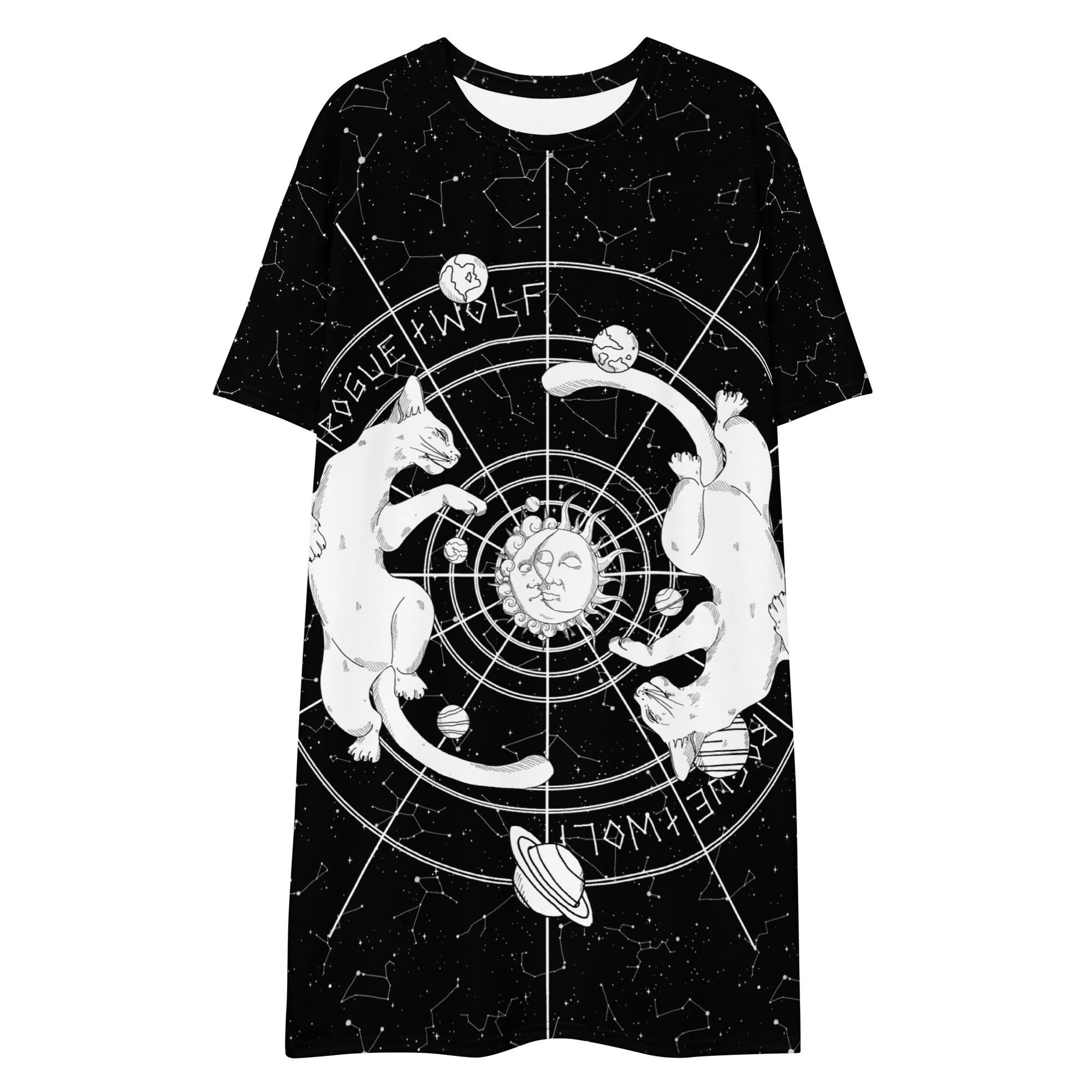 Purr Nebula Tee Dress - Image 4