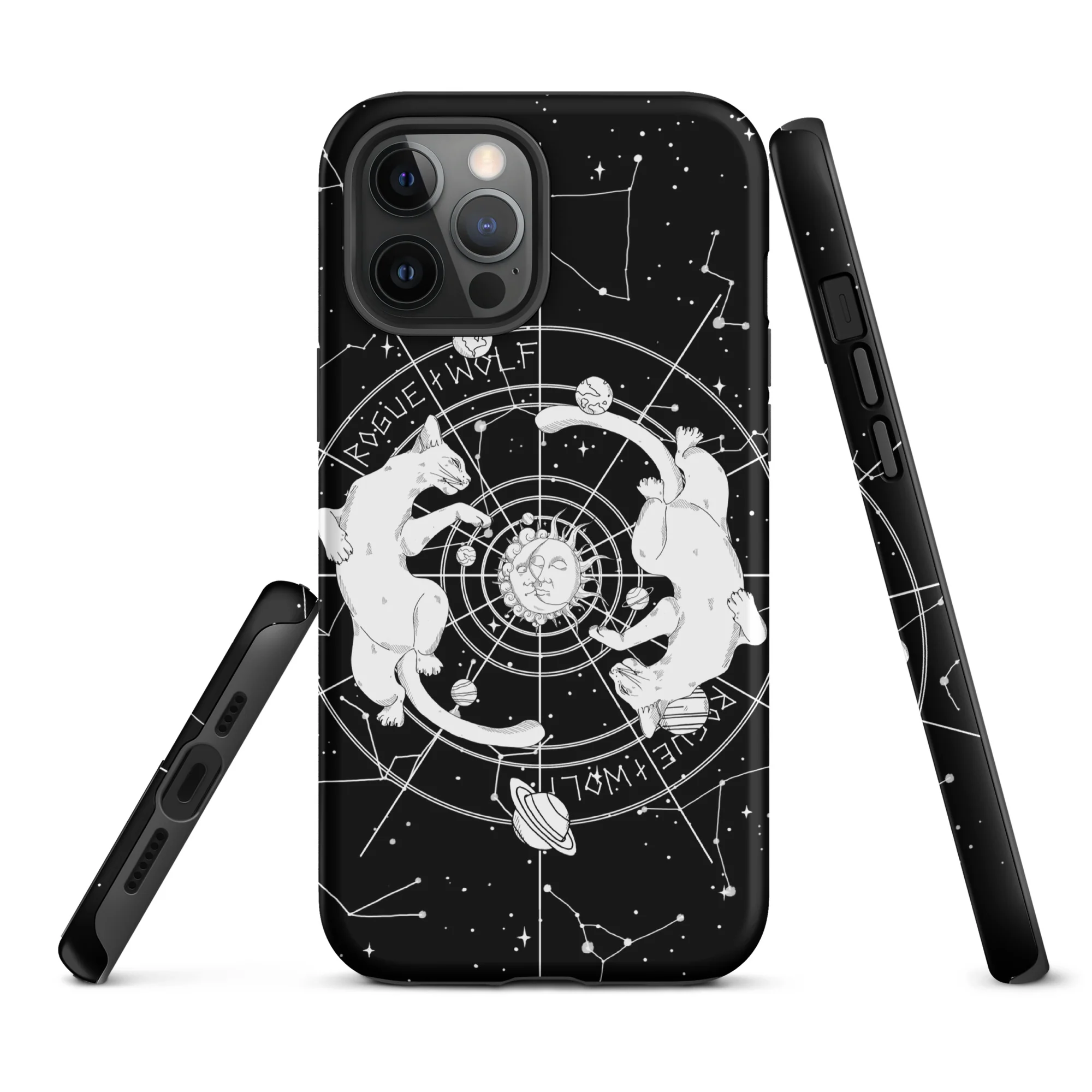 Purr Nebula Tough Phone Case for iPhone - Image 10