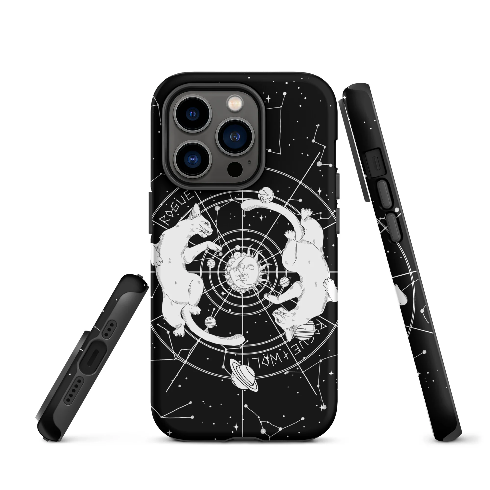 Purr Nebula Tough Phone Case for iPhone - Image 17