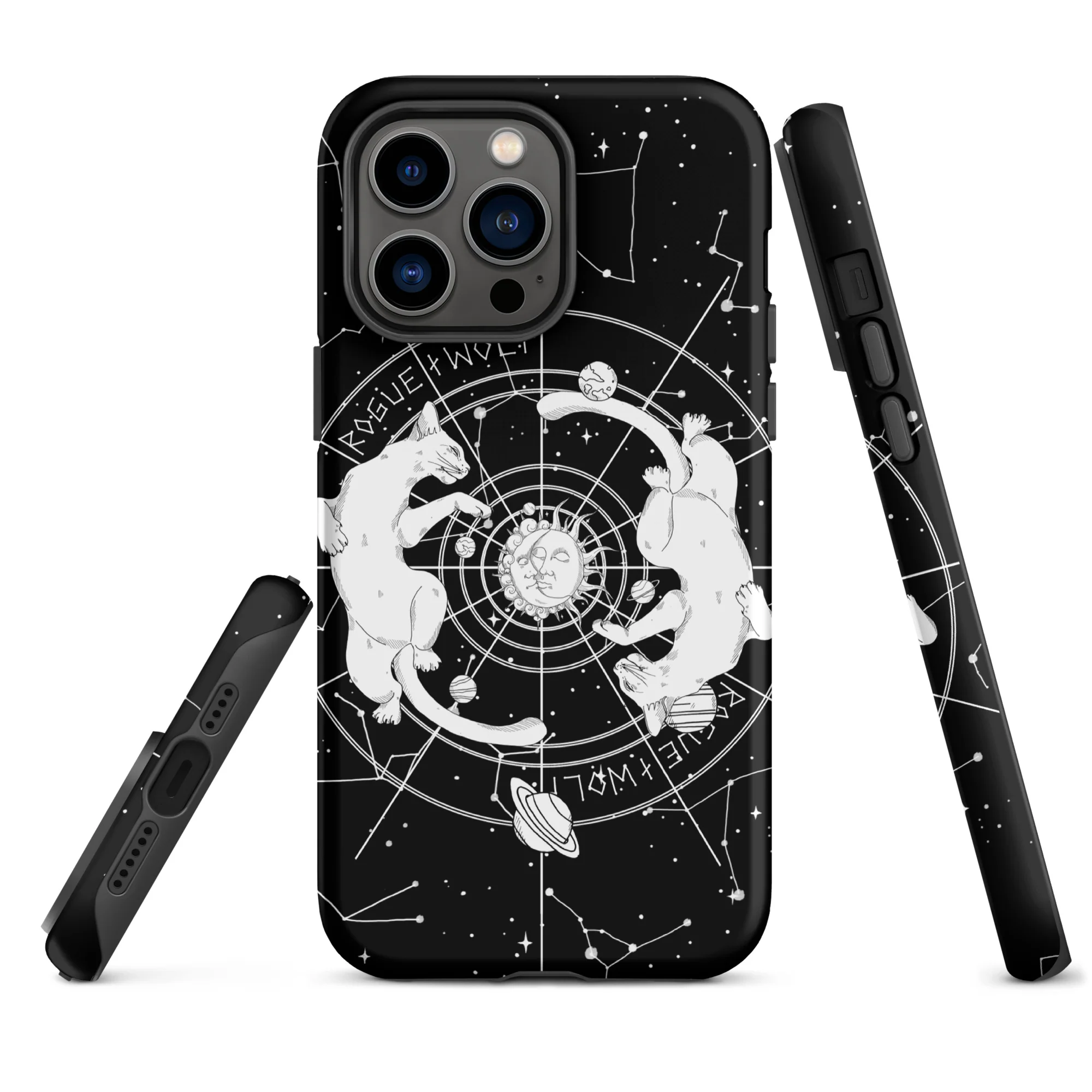 Purr Nebula Tough Phone Case for iPhone - Image 18
