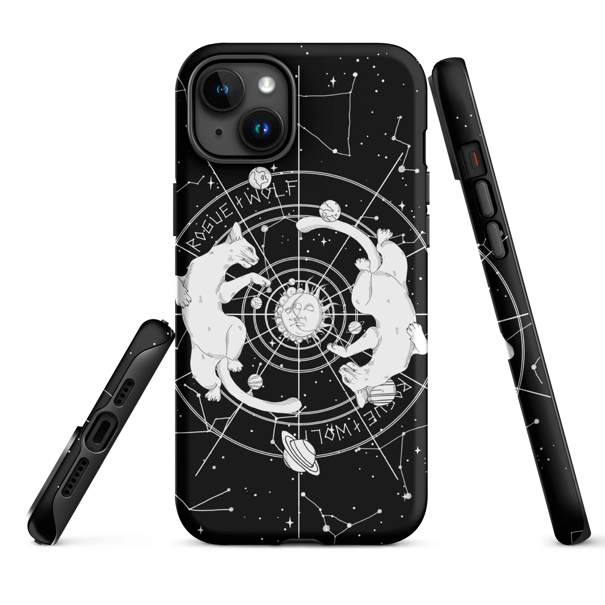 Purr Nebula Tough Phone Case for iPhone - Image 20