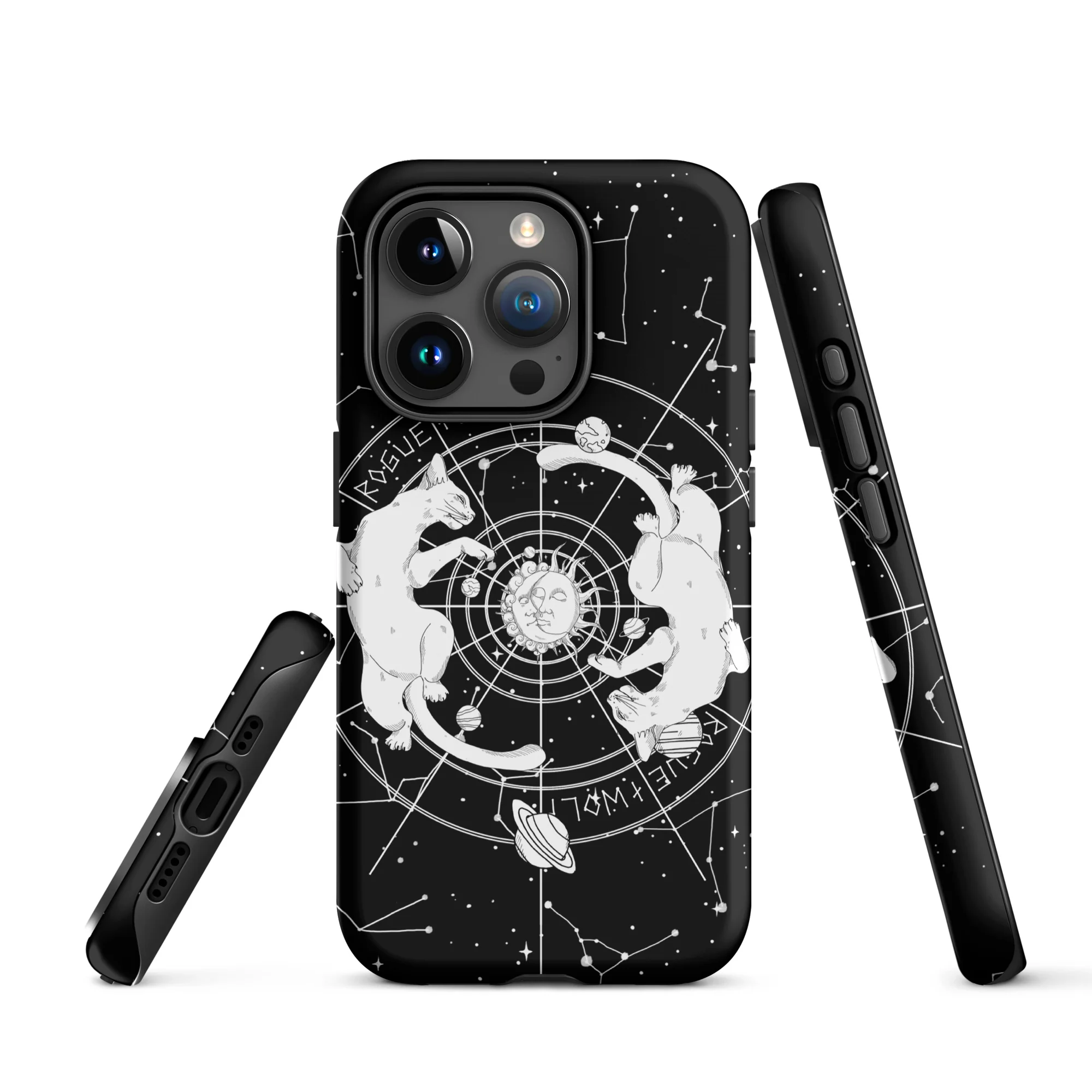 Purr Nebula Tough Phone Case for iPhone - Image 21
