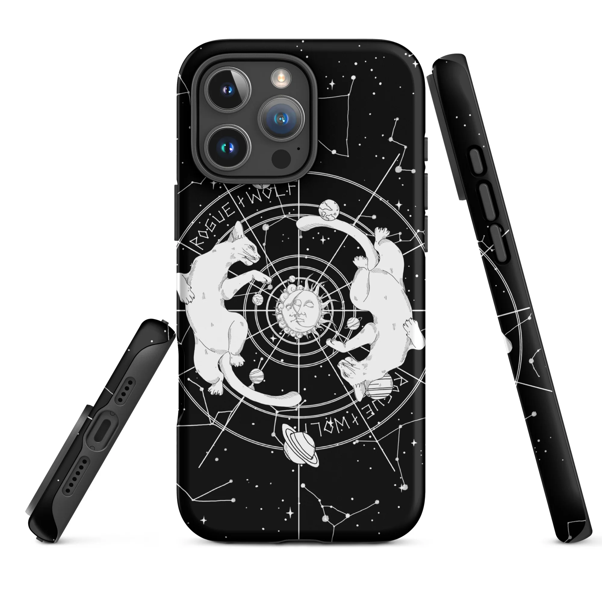 Purr Nebula Tough Phone Case for iPhone - Image 22