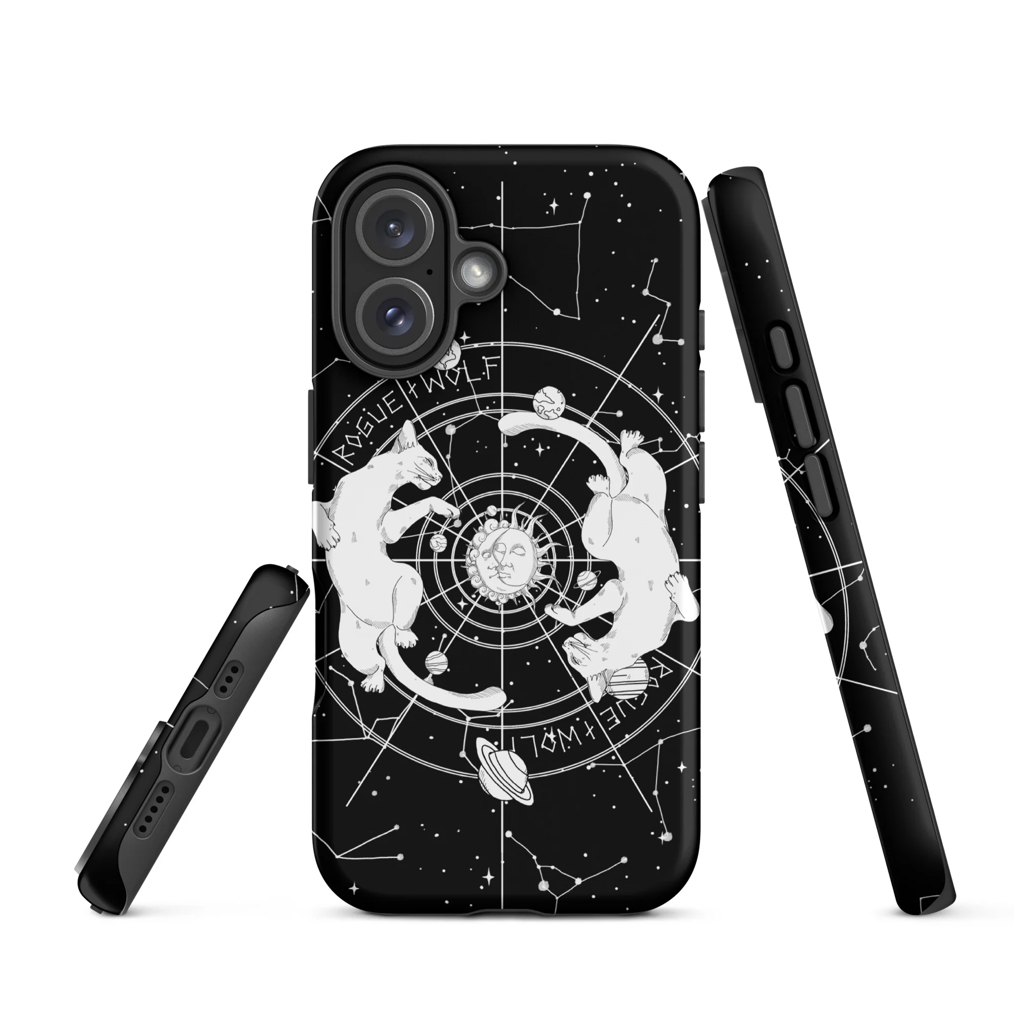 Purr Nebula Tough Phone Case for iPhone - Image 23