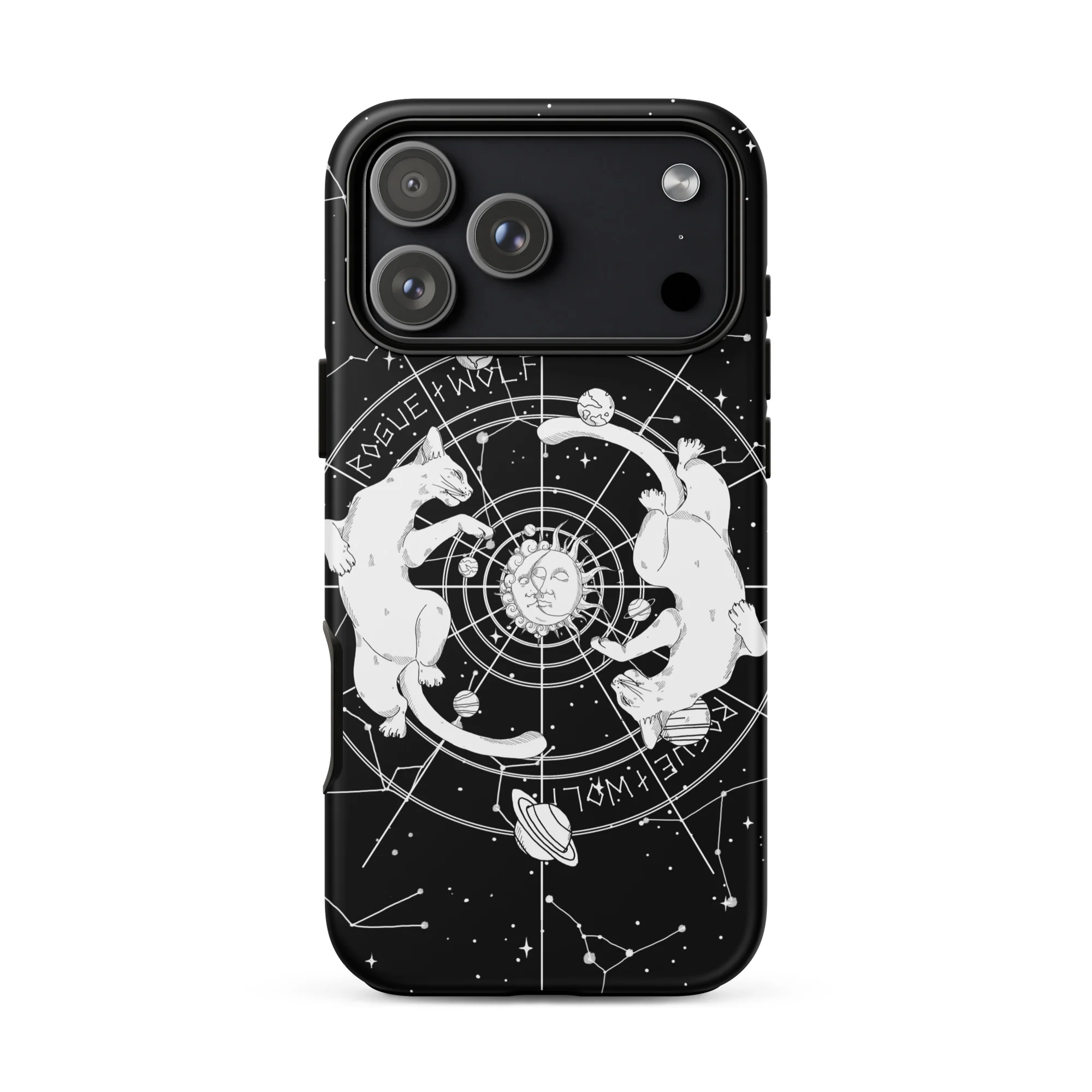 Purr Nebula Tough Phone Case for iPhone - Image 29