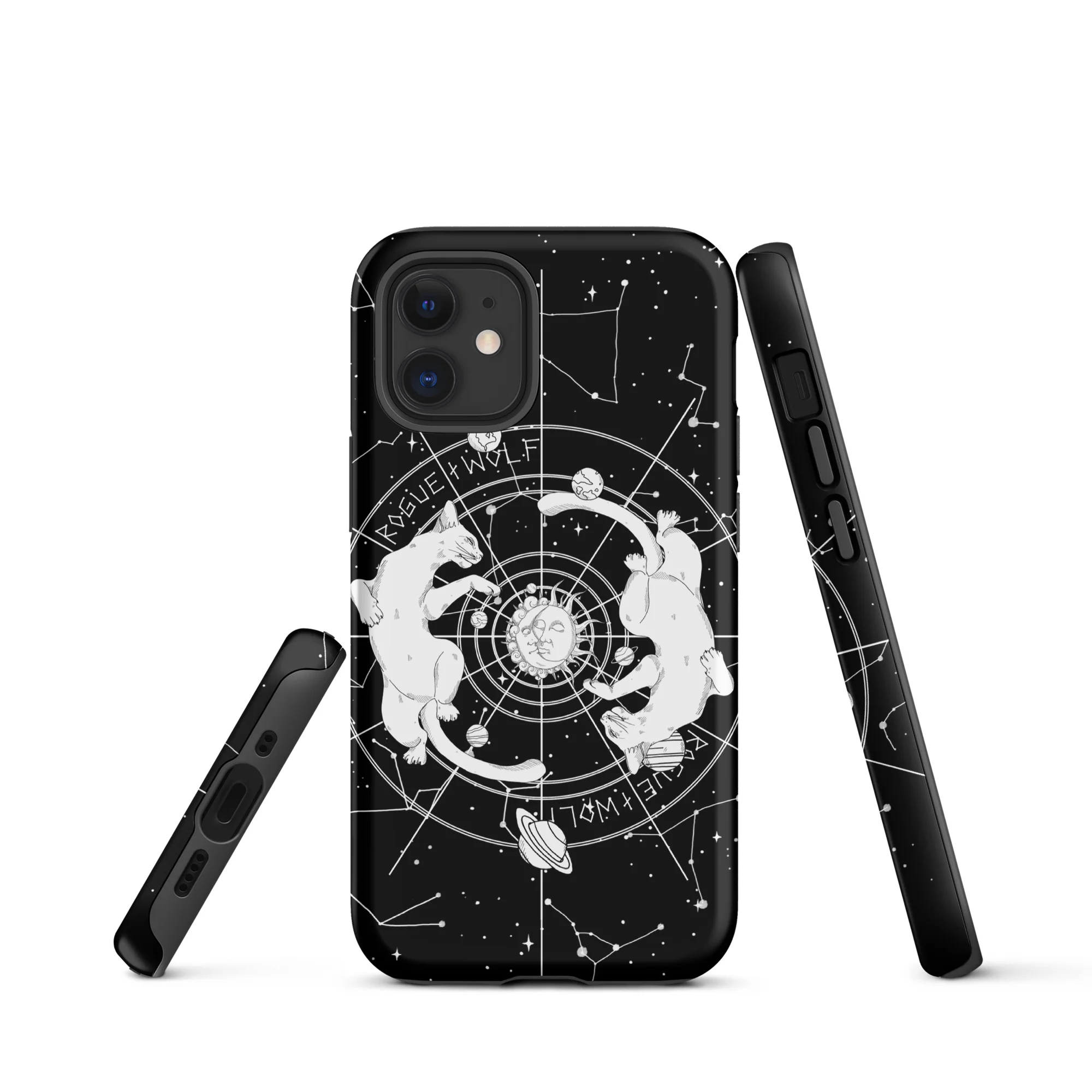 Purr Nebula Tough Phone Case for iPhone - Image 7