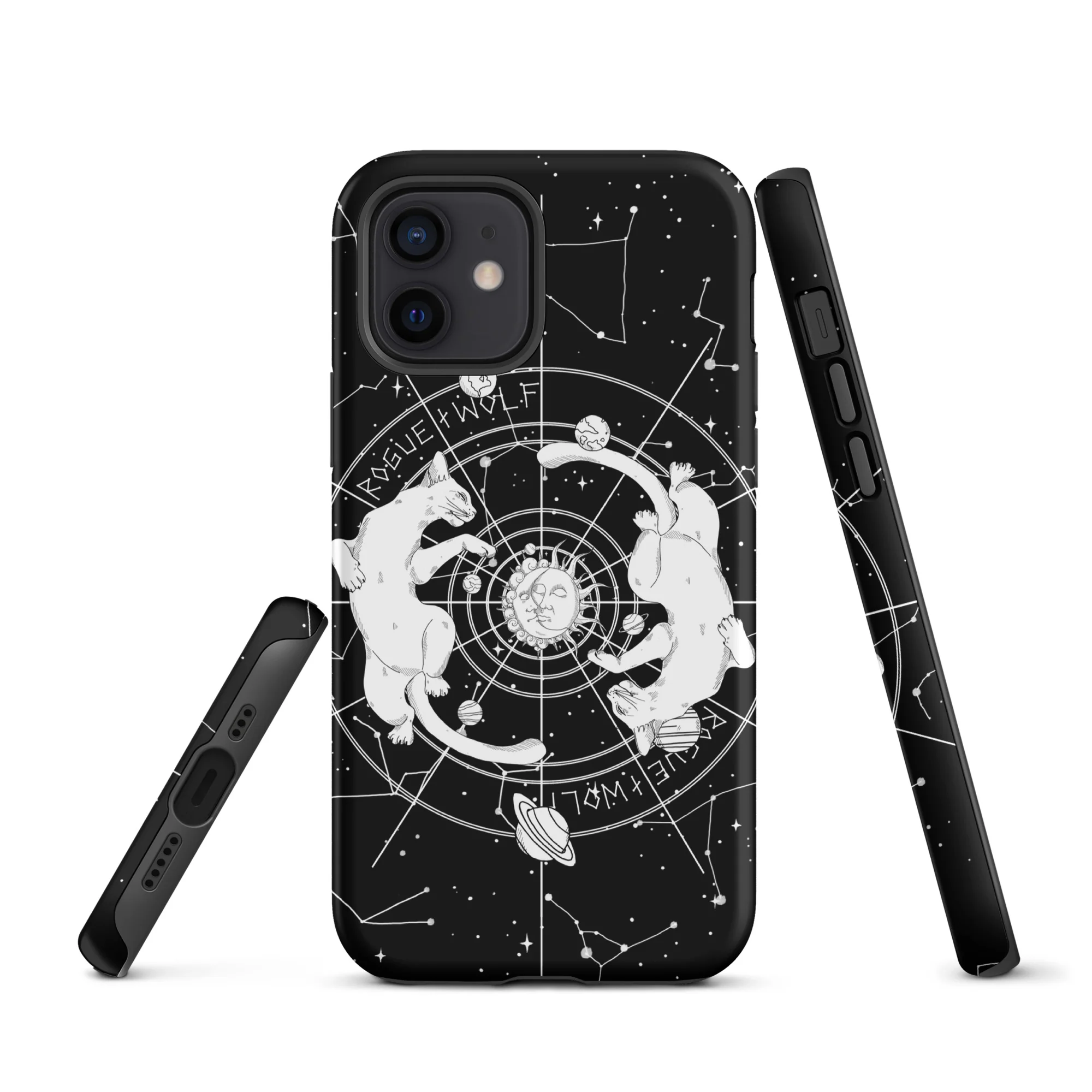 Purr Nebula Tough Phone Case for iPhone - Image 8