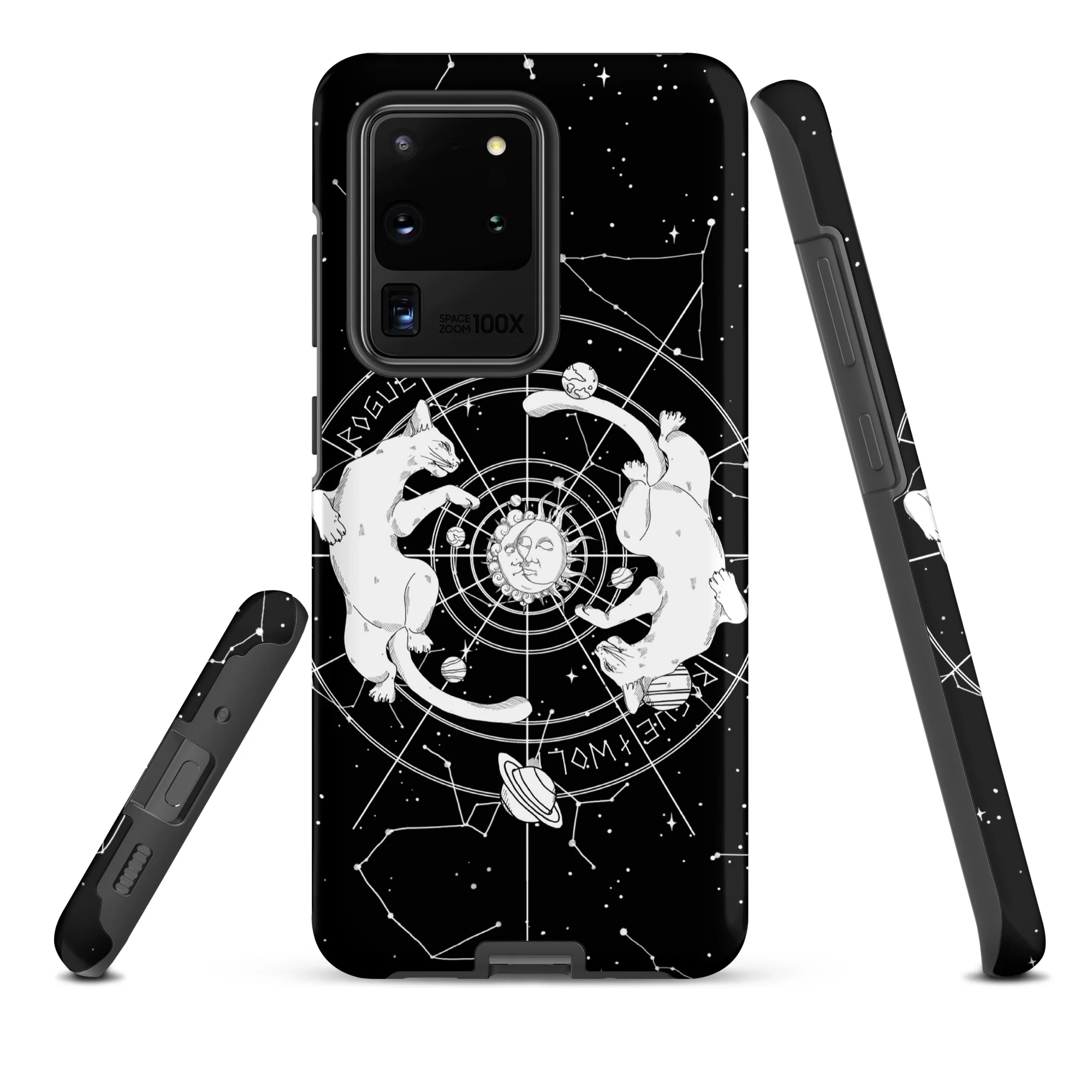 Purr Nebula Tough Phone Case for Samsung - Image 10