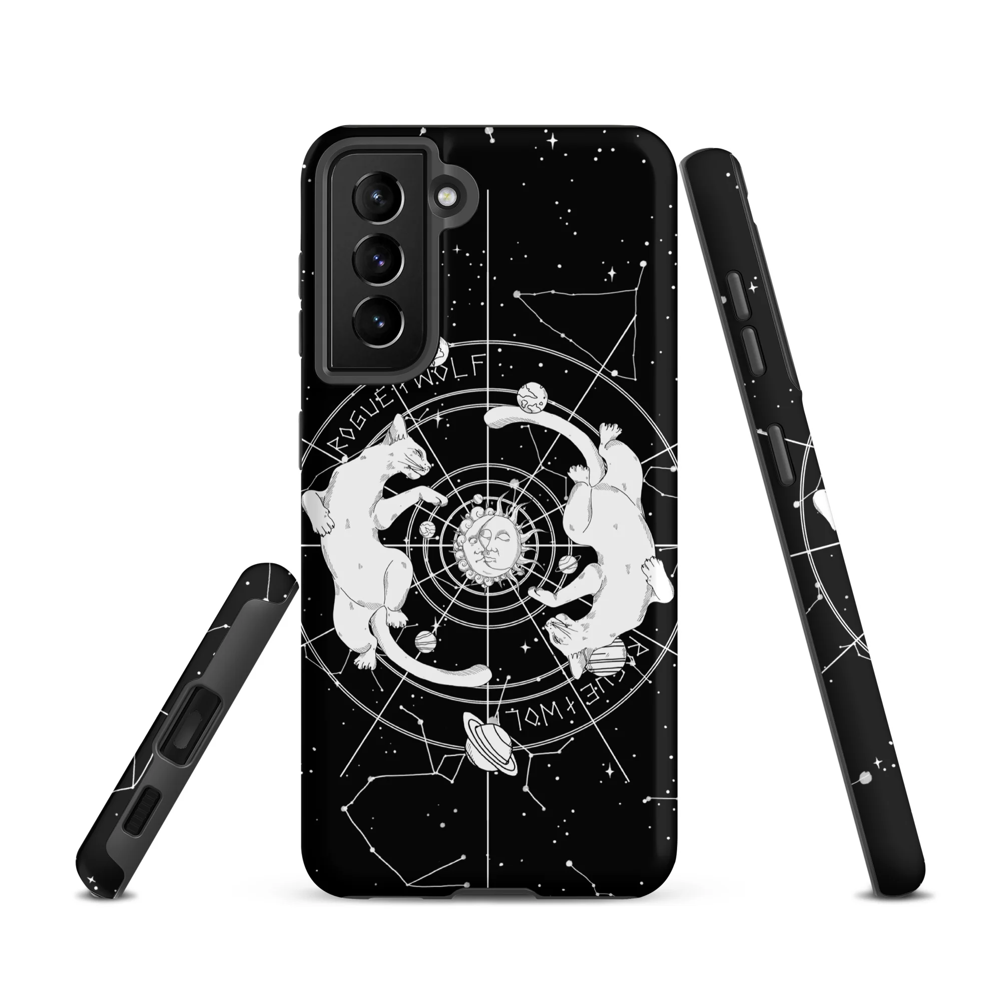 Purr Nebula Tough Phone Case for Samsung - Image 11