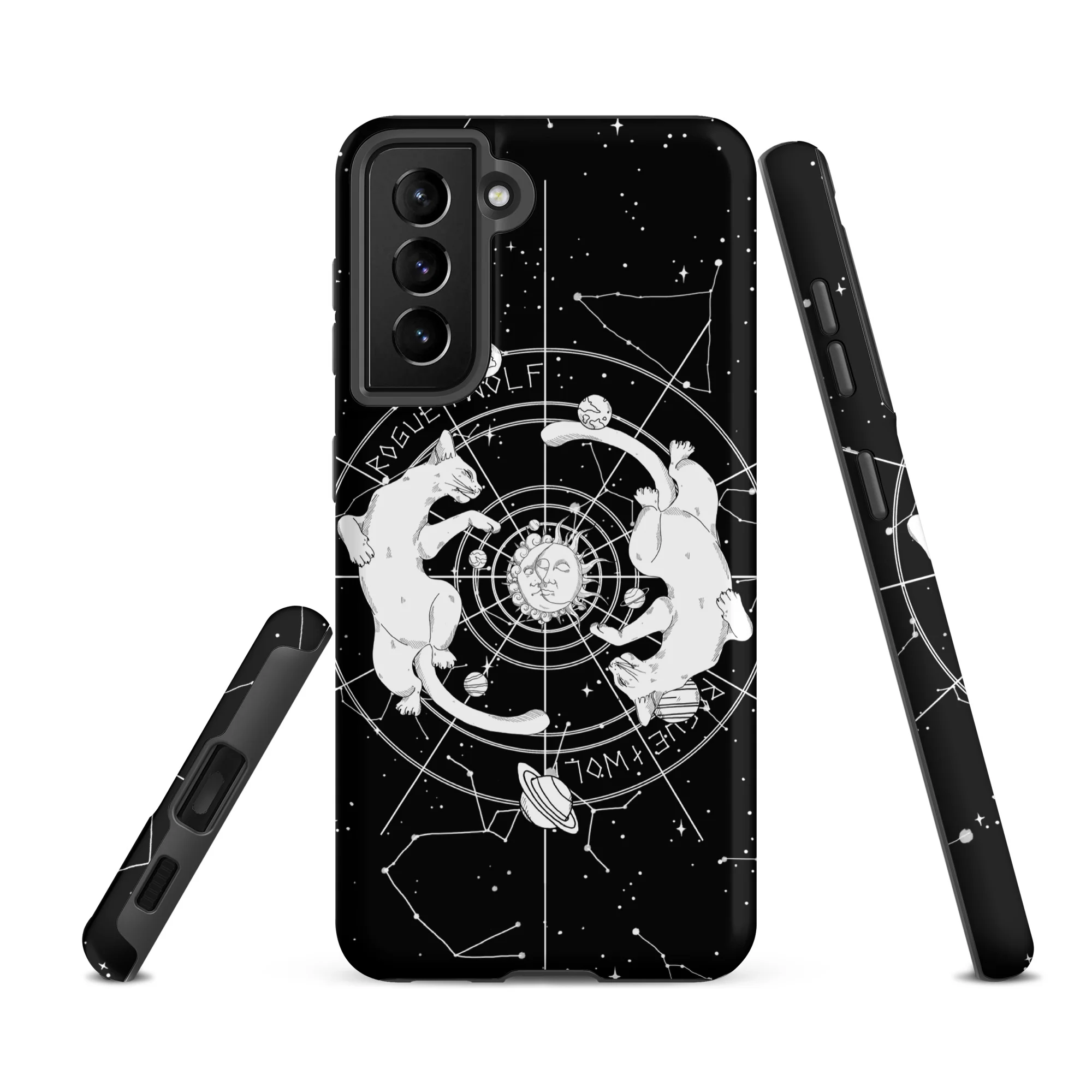 Purr Nebula Tough Phone Case for Samsung - Image 12