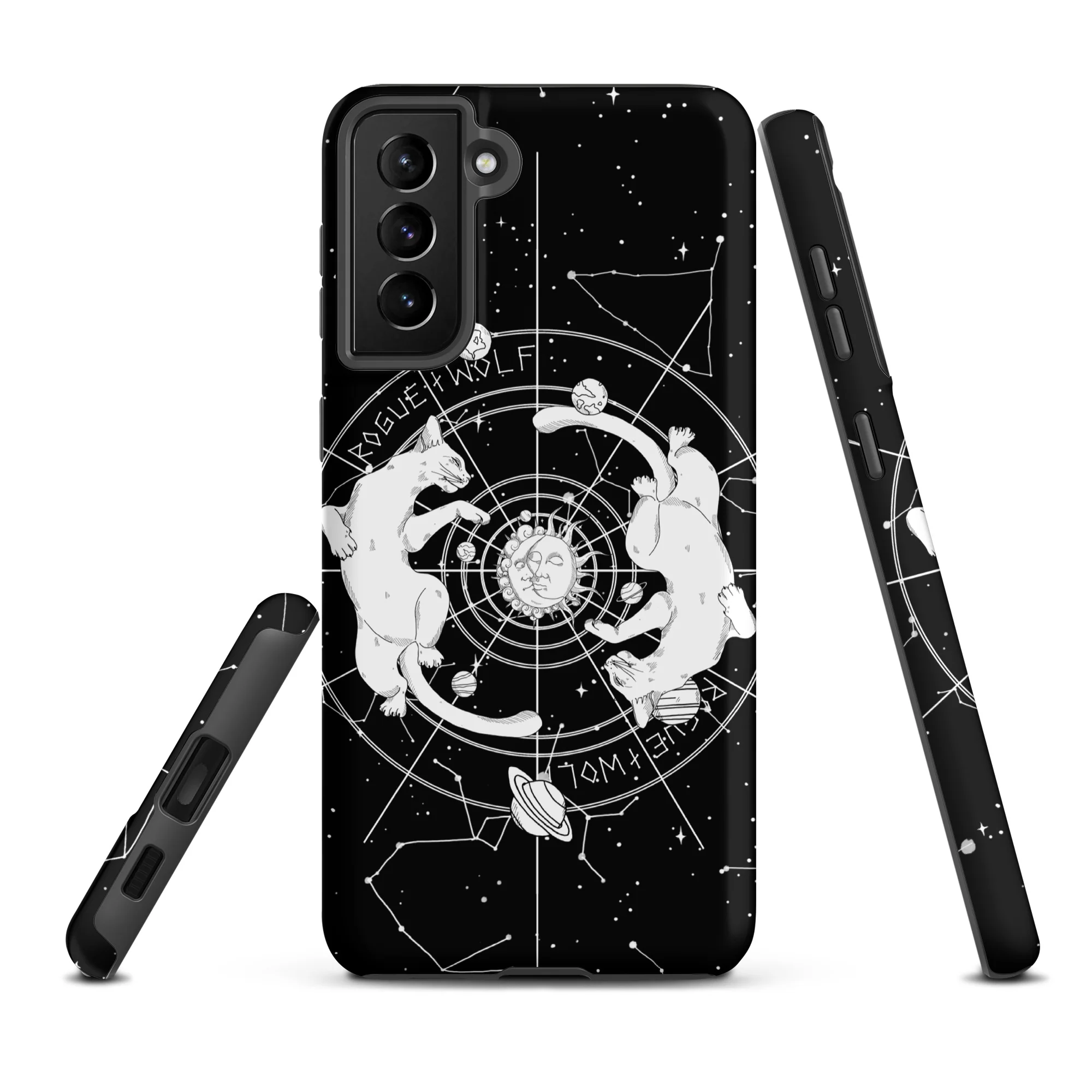 Purr Nebula Tough Phone Case for Samsung - Image 13