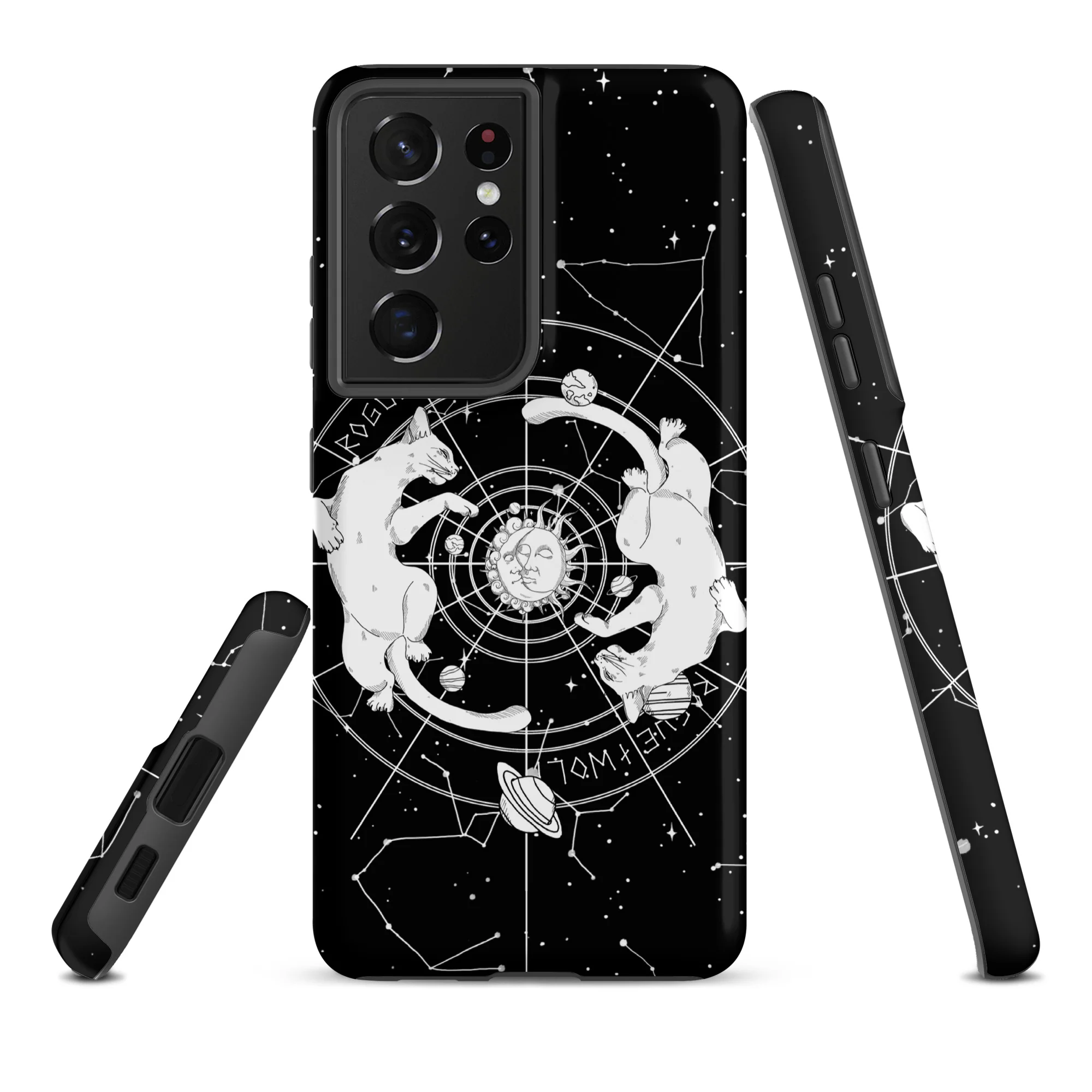 Purr Nebula Tough Phone Case for Samsung - Image 14
