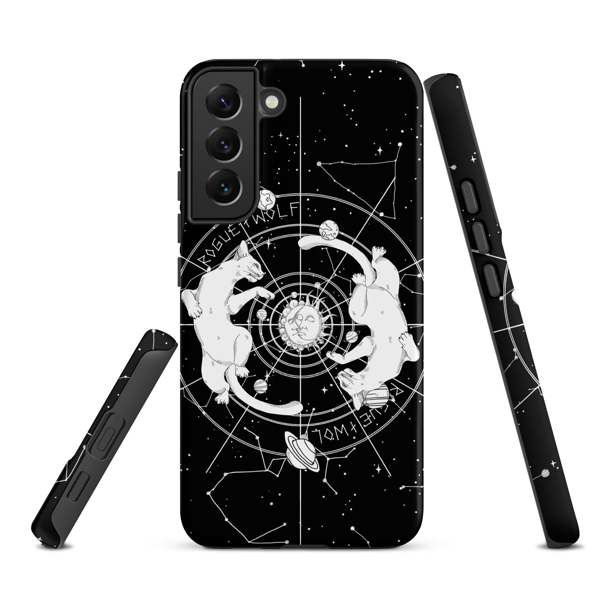 Purr Nebula Tough Phone Case for Samsung - Image 16