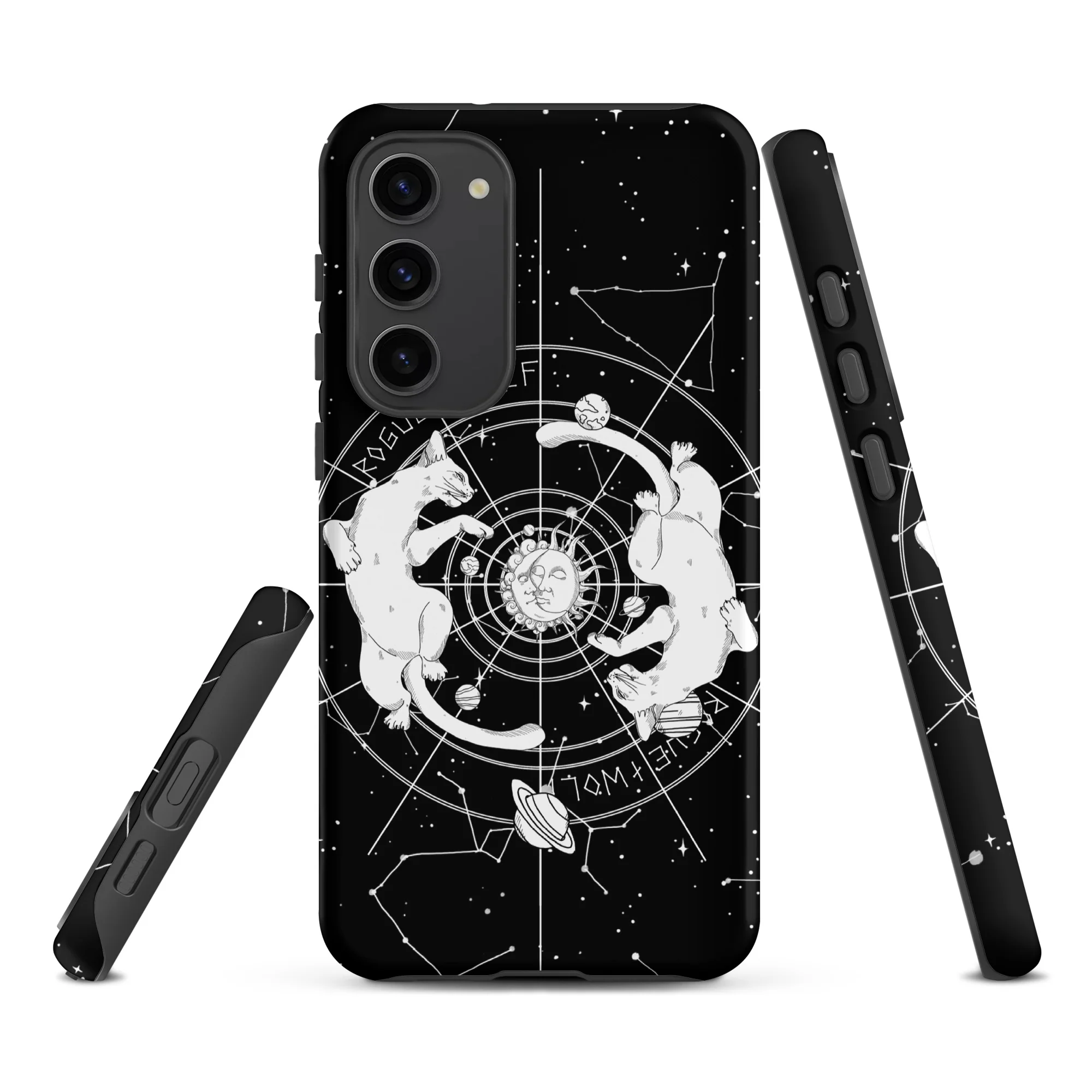 Purr Nebula Tough Phone Case for Samsung - Image 18