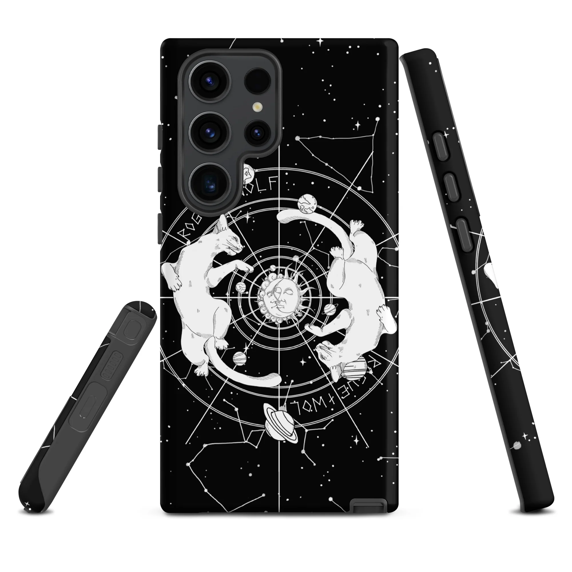 Purr Nebula Tough Phone Case for Samsung - Image 19