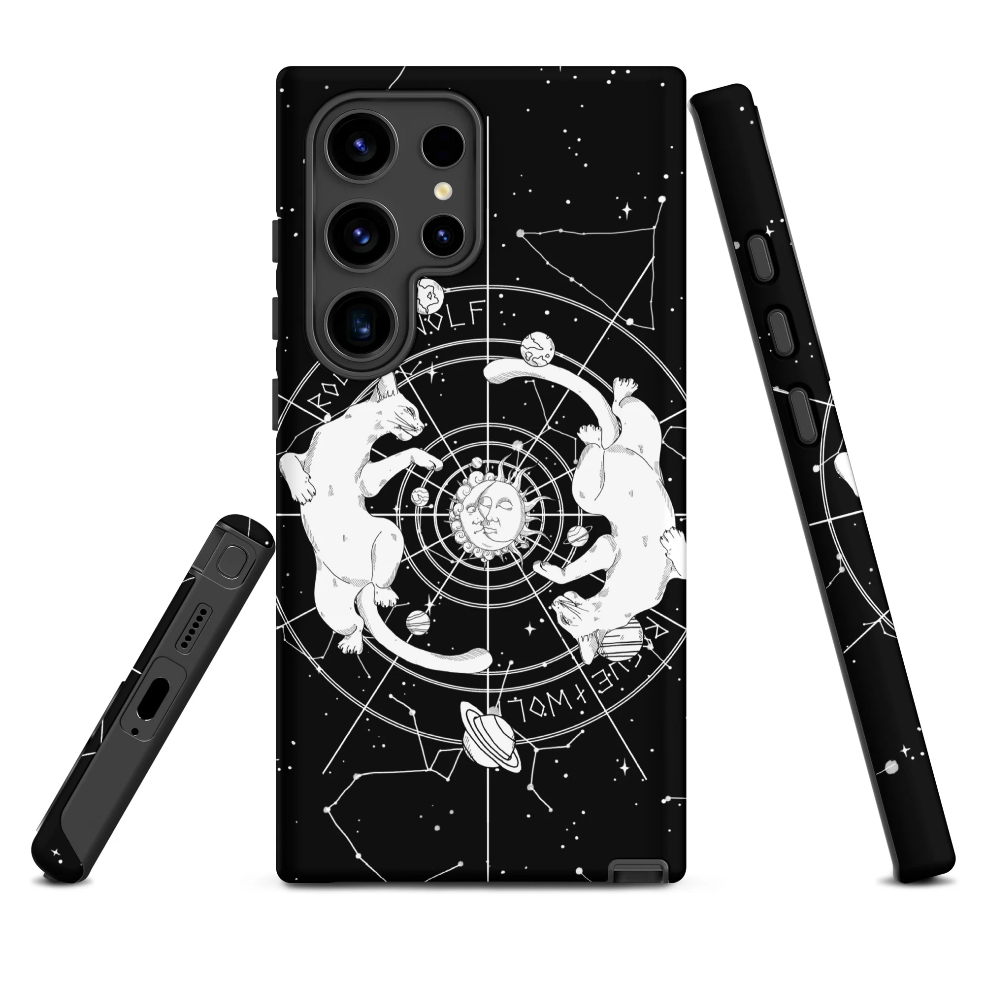 Purr Nebula Tough Phone Case for Samsung - Image 23