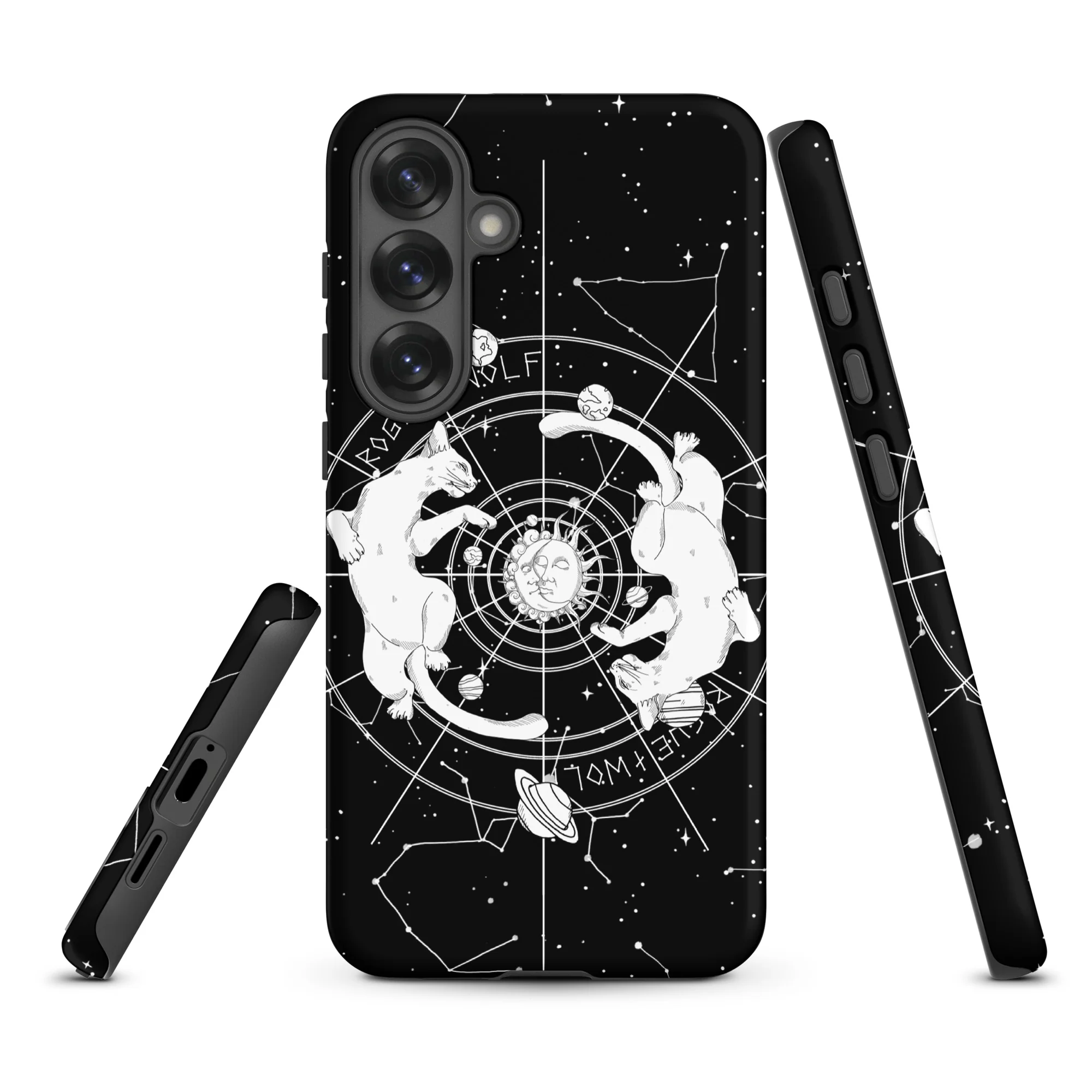 Purr Nebula Tough Phone Case for Samsung - Image 25