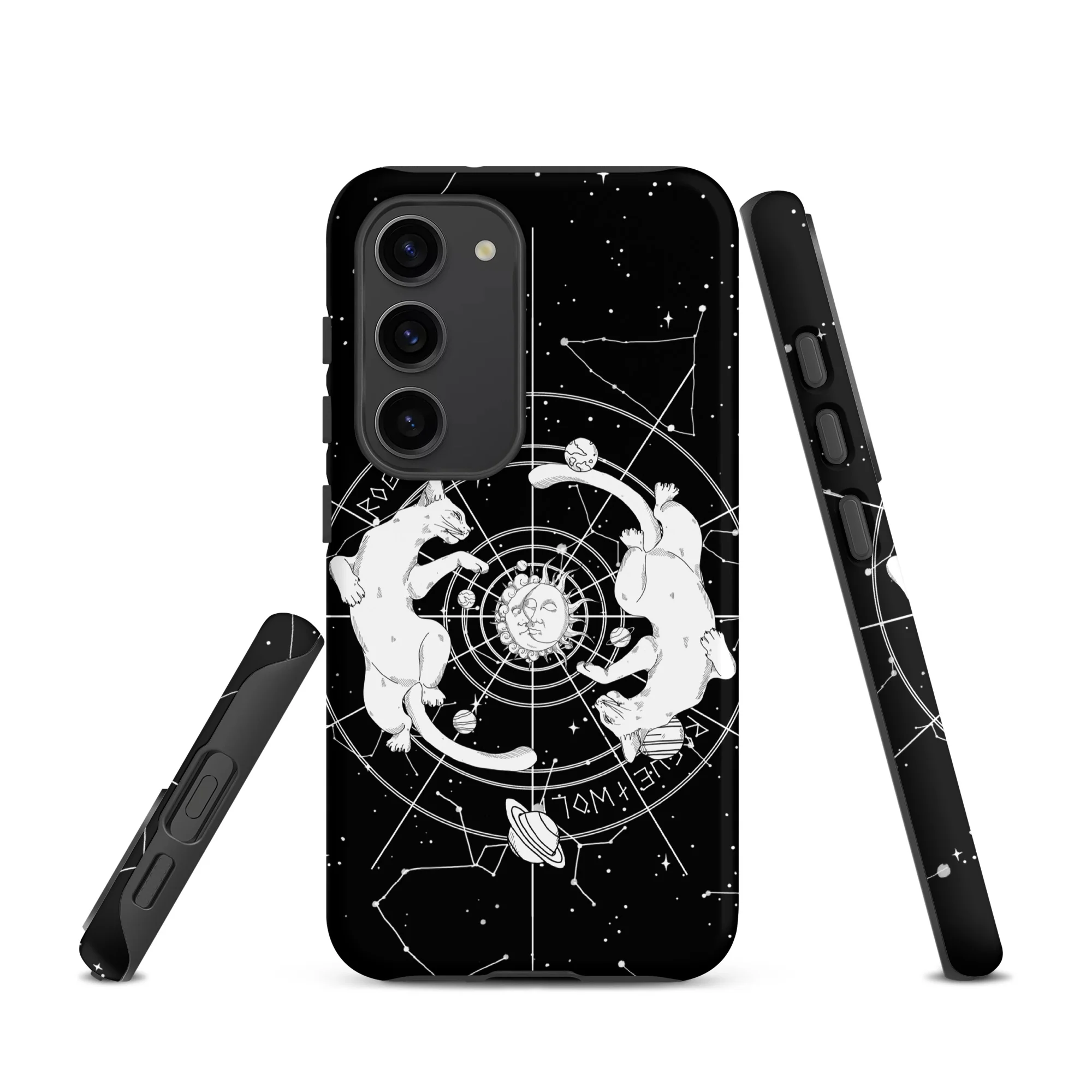 Purr Nebula Tough Phone Case for Samsung - Image 3