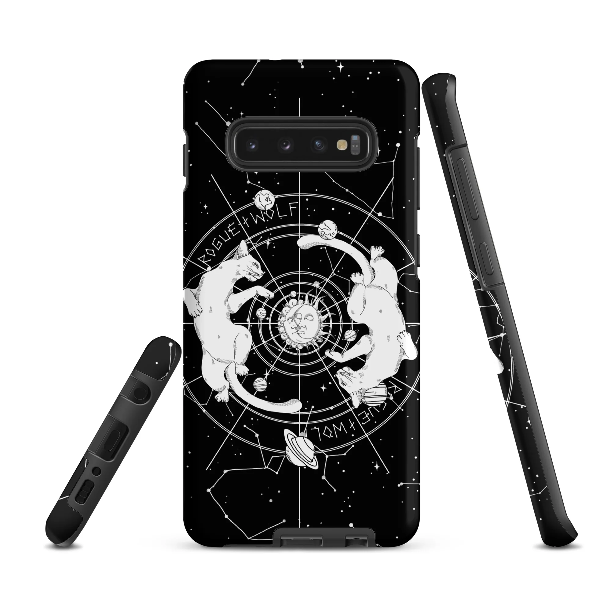 Purr Nebula Tough Phone Case for Samsung - Image 5