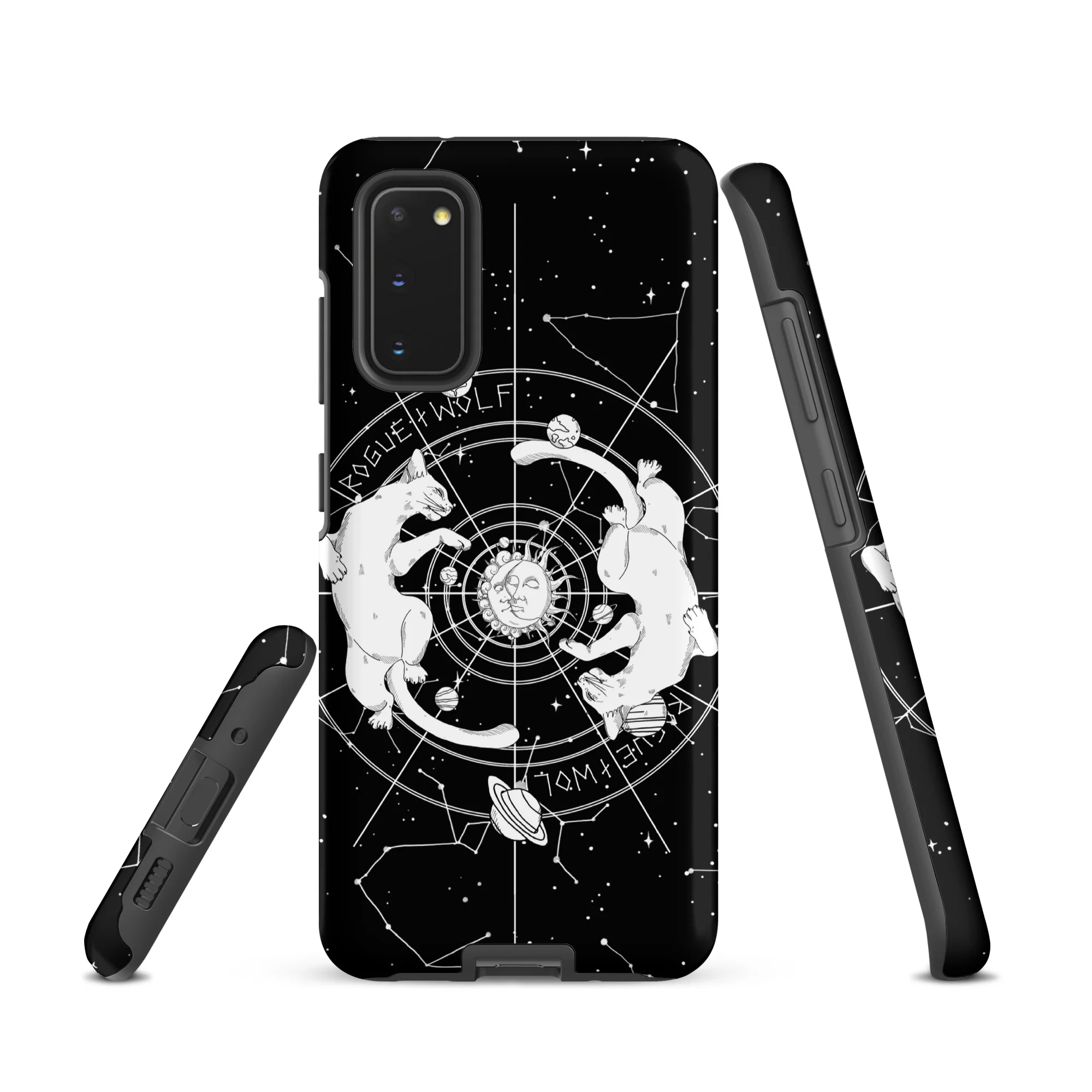 Purr Nebula Tough Phone Case for Samsung - Image 7
