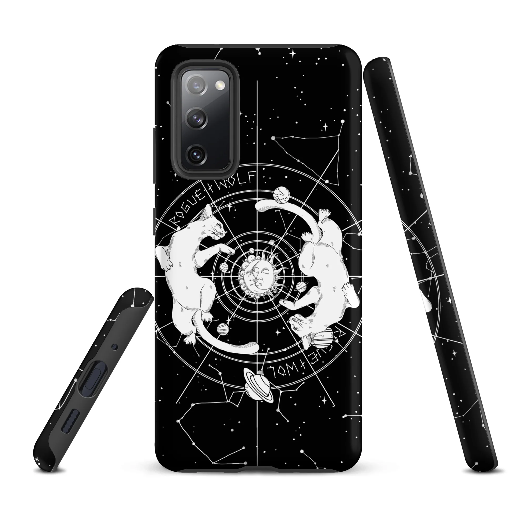 Purr Nebula Tough Phone Case for Samsung - Image 8