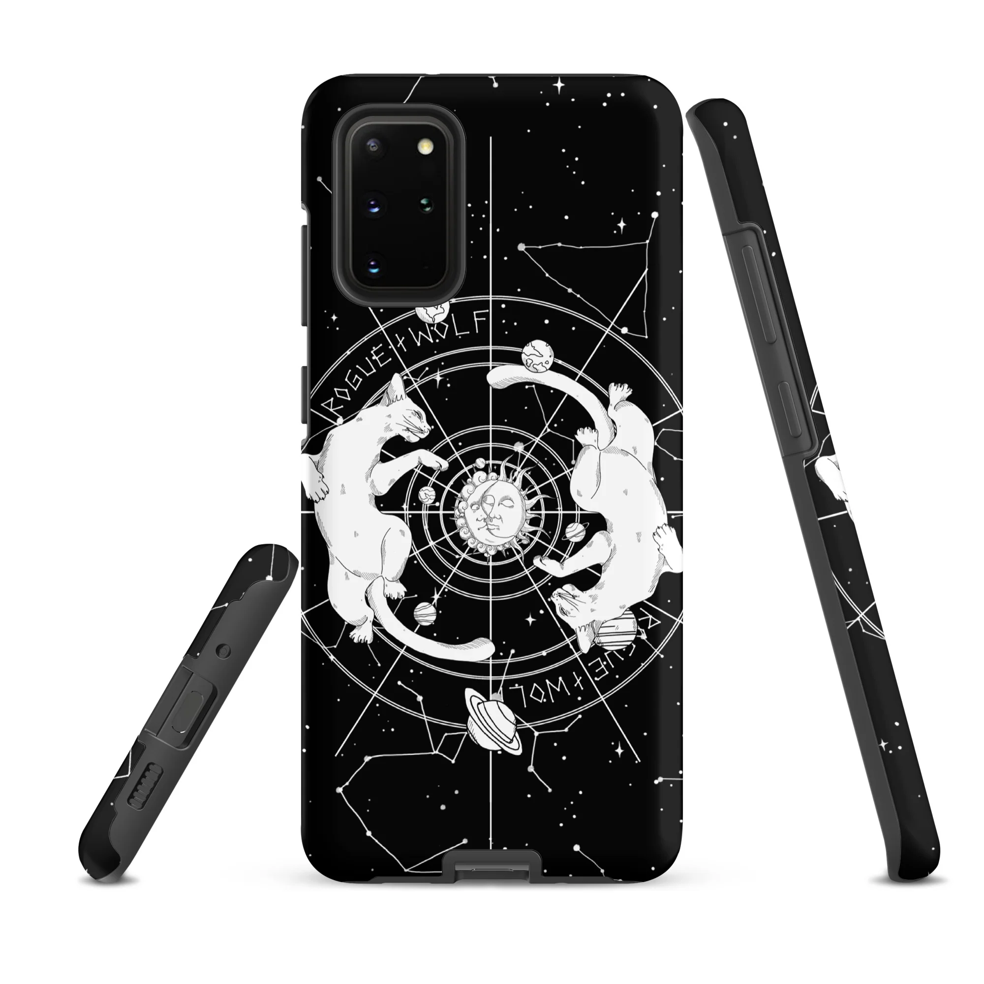 Purr Nebula Tough Phone Case for Samsung - Image 9